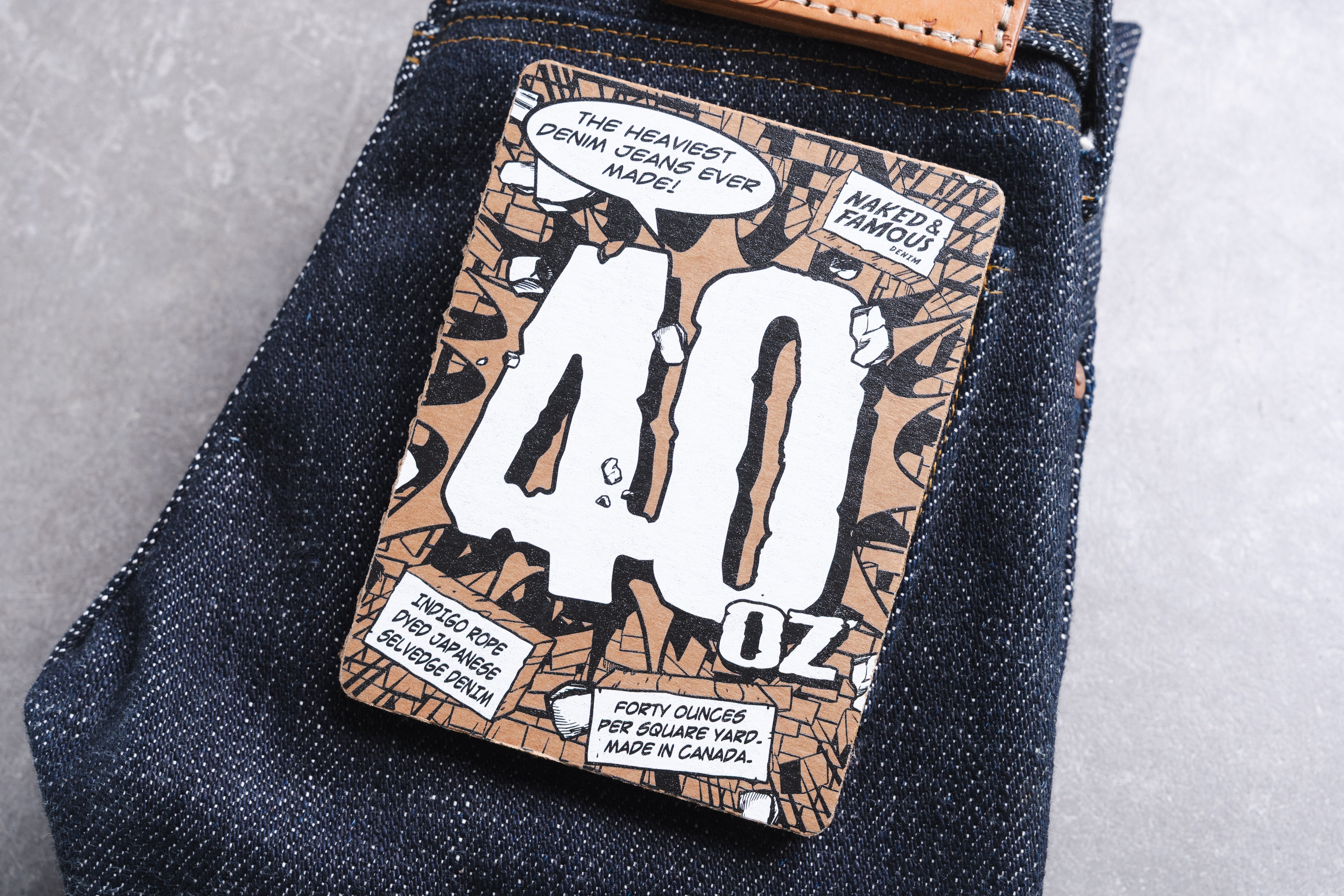 Super Heavyweight 40oz - The World's Heaviest Denim Jean