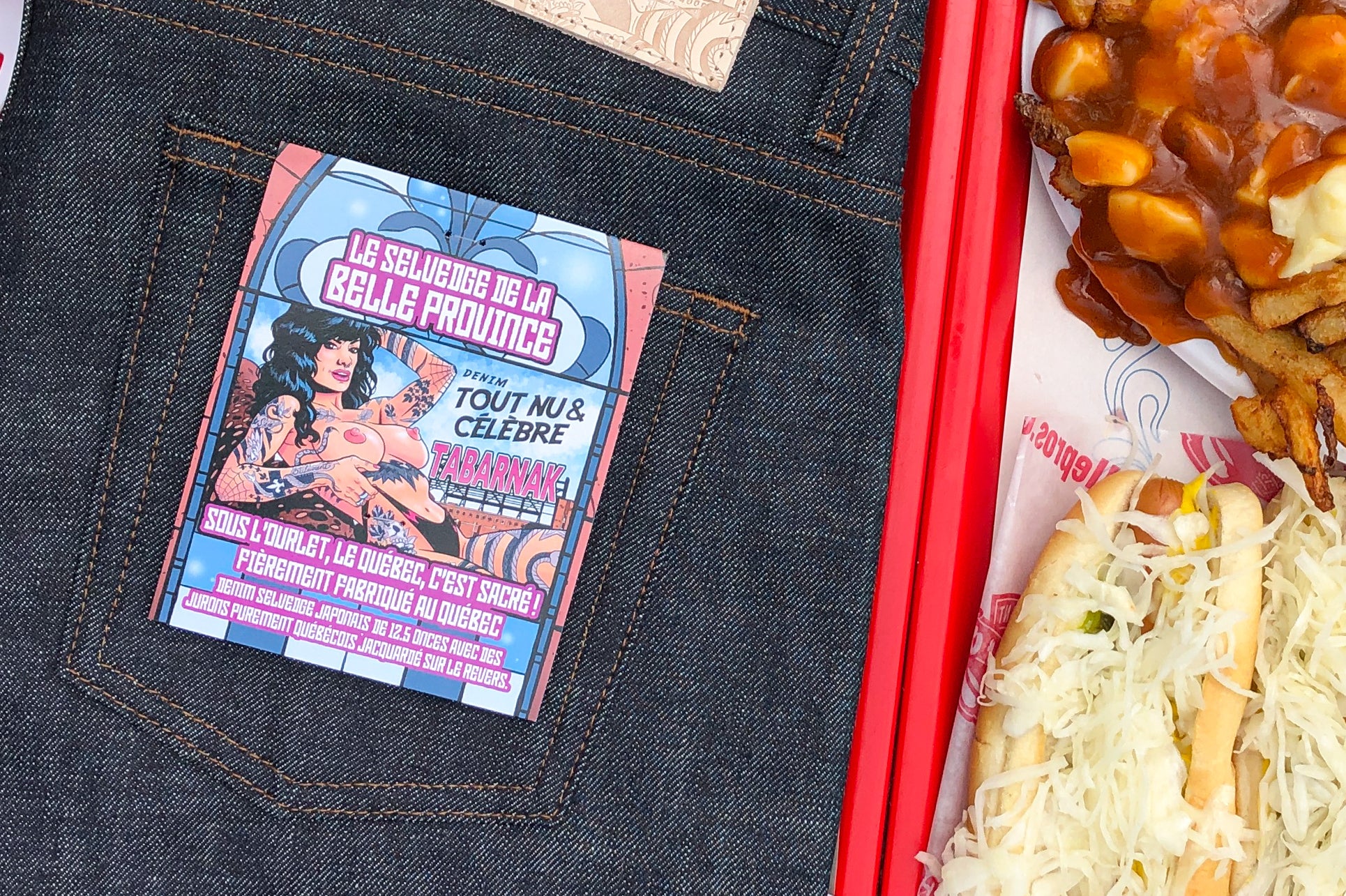 Le Selvedge De La Belle Province | Tate + Yoko Montreal Exclusive