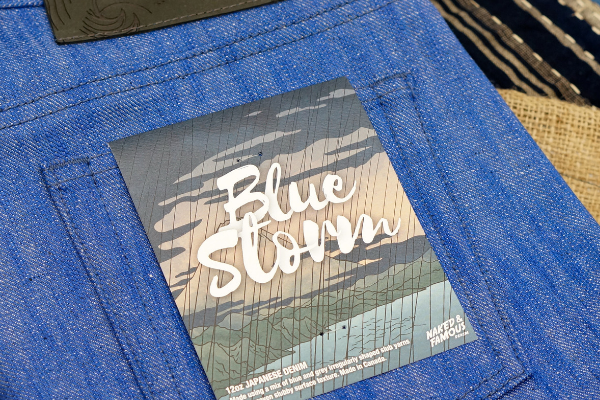 Blue Storm Slub by Naked & Famous Denim