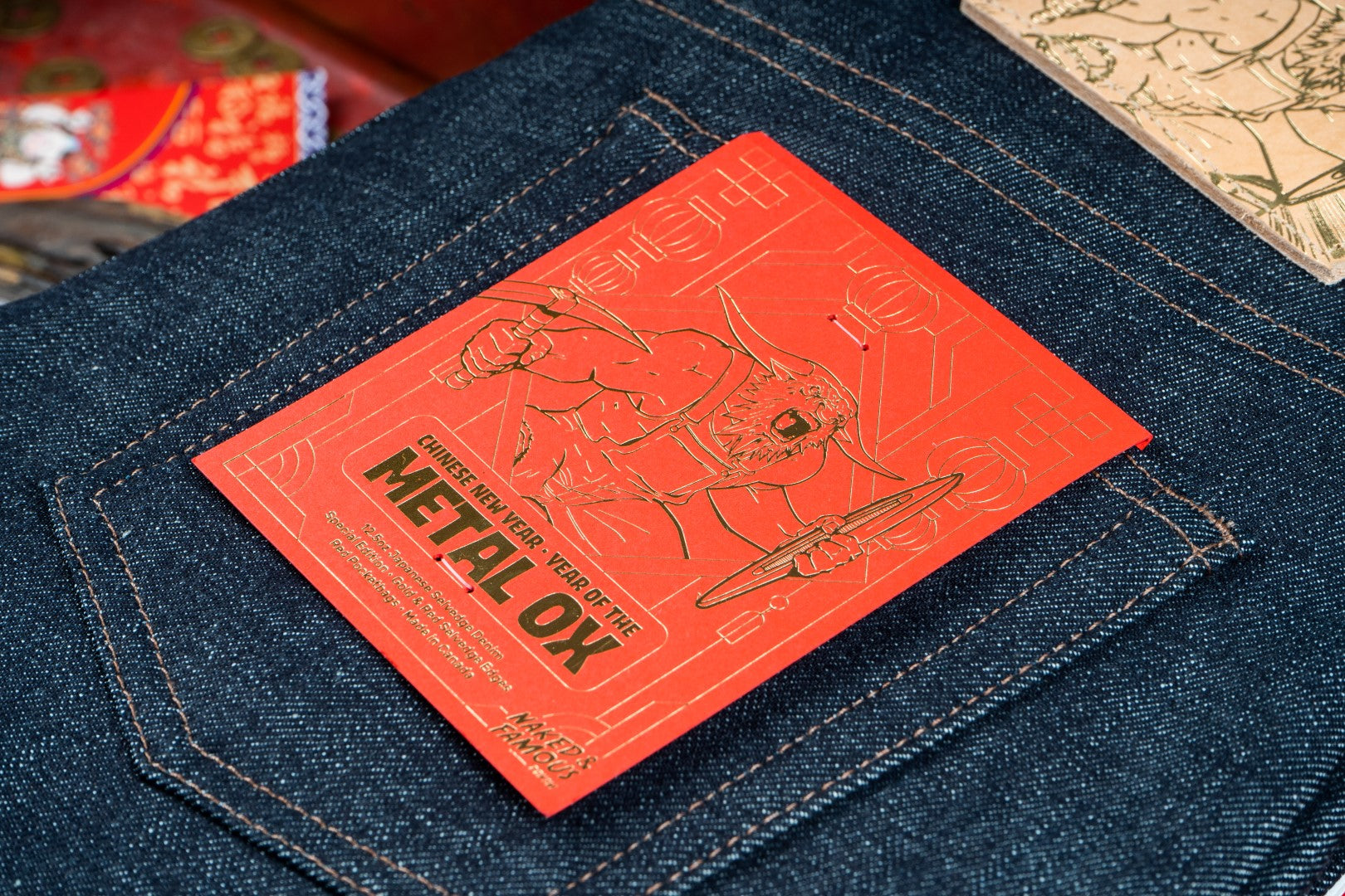 Chinese New Year Metal Ox