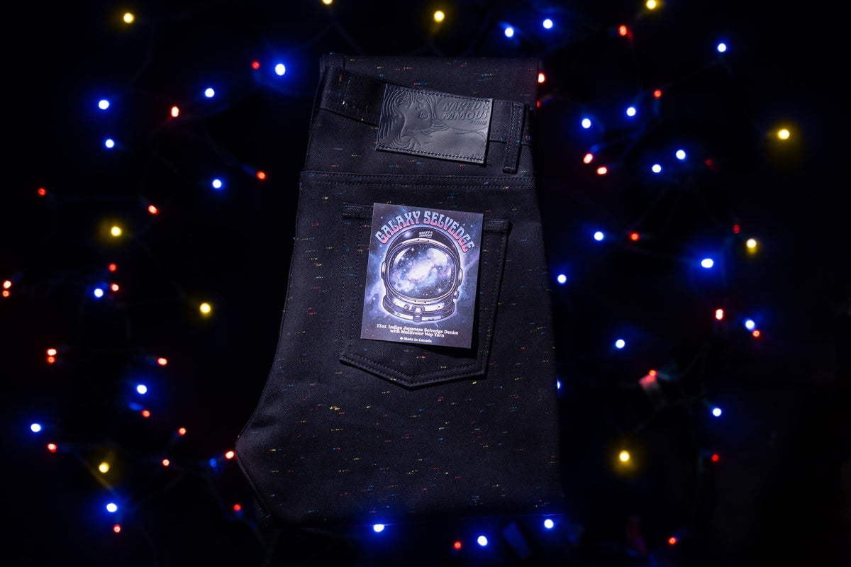 Galaxy Selvedge: A Multicolored Universe