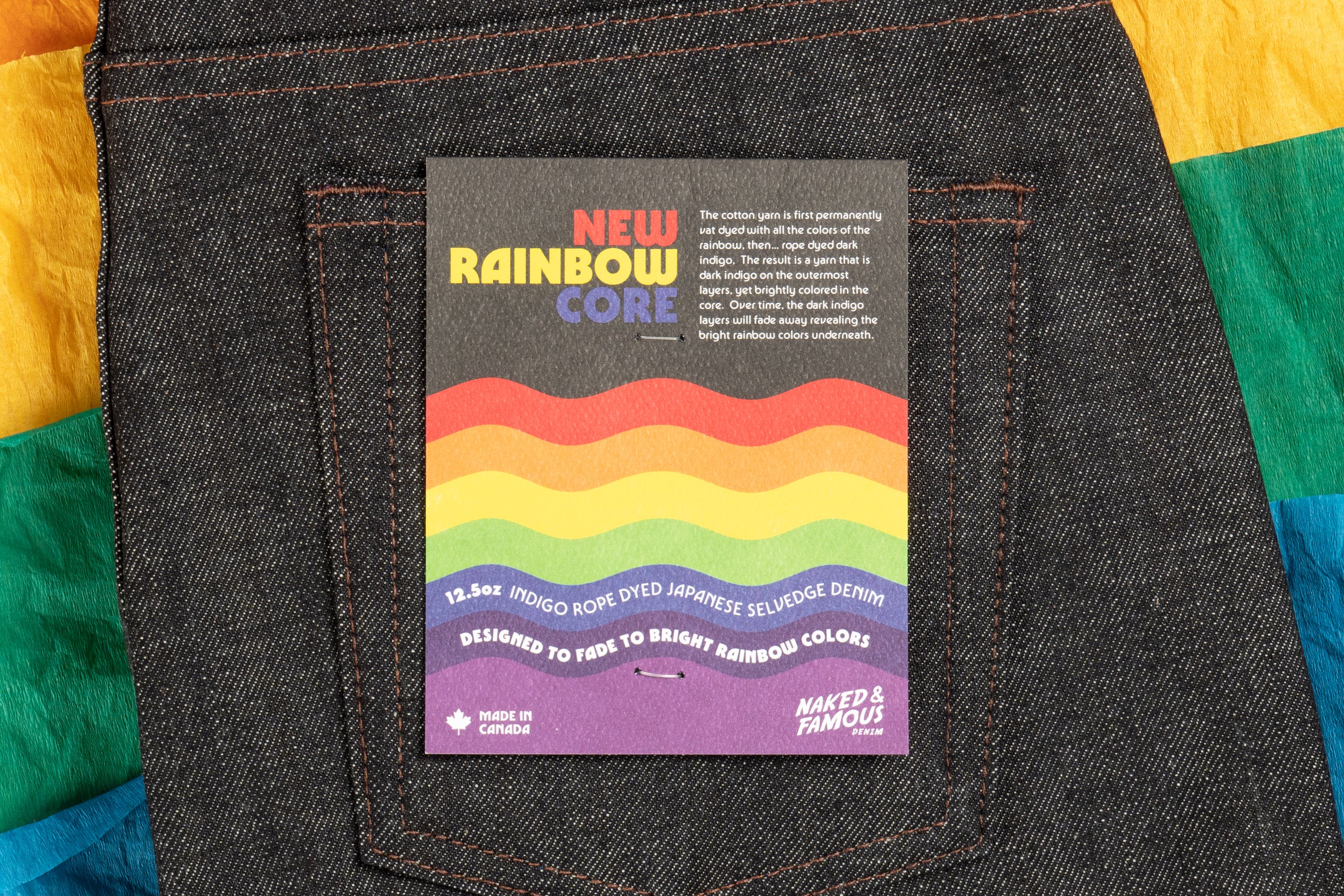 New Rainbow Core Selvedge