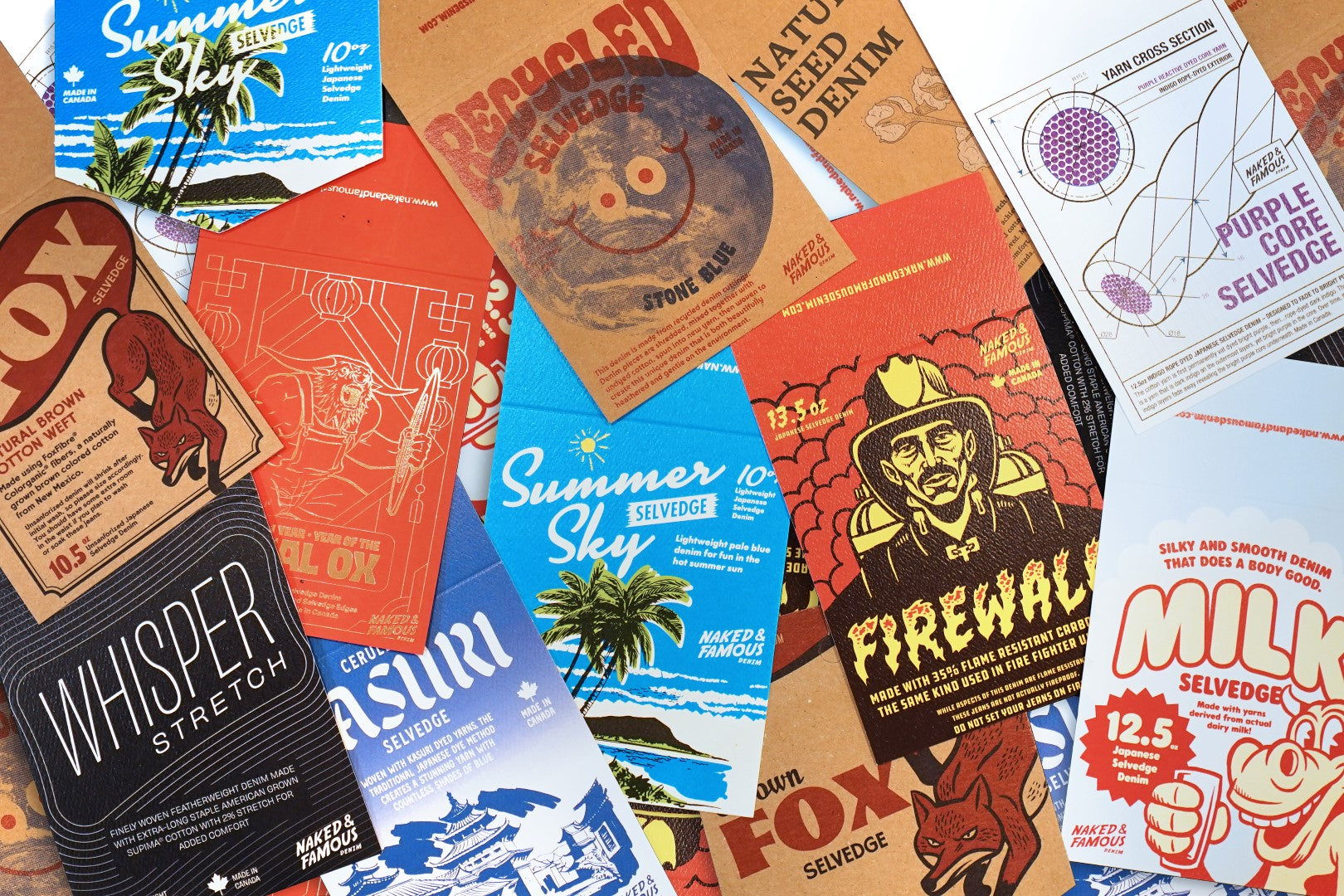 Naked & Famous Denim Spring Summer 21 Release Schedule