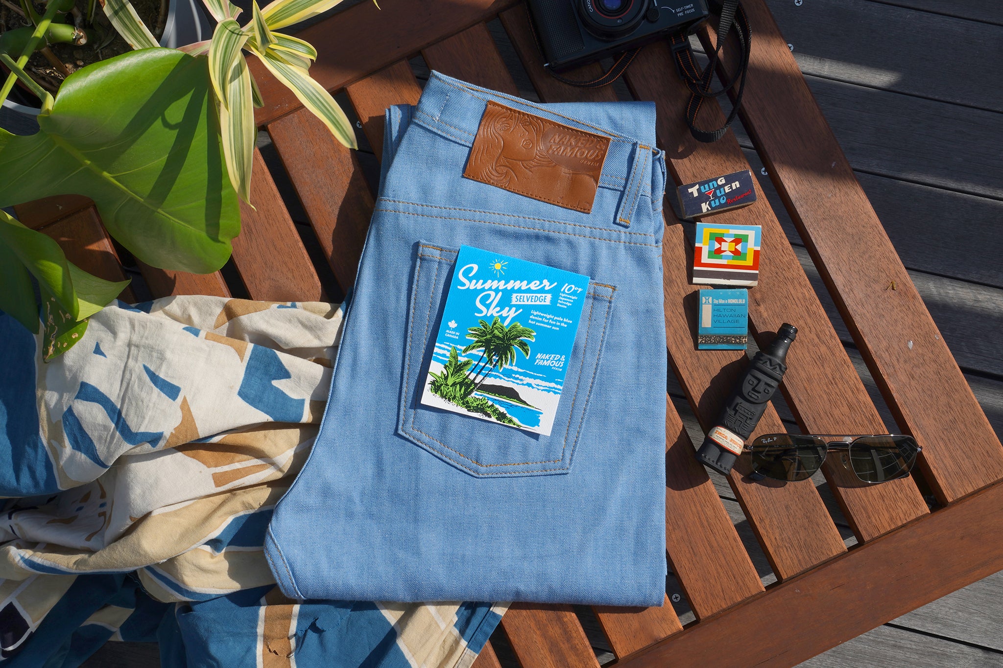 Summer Sky Selvedge