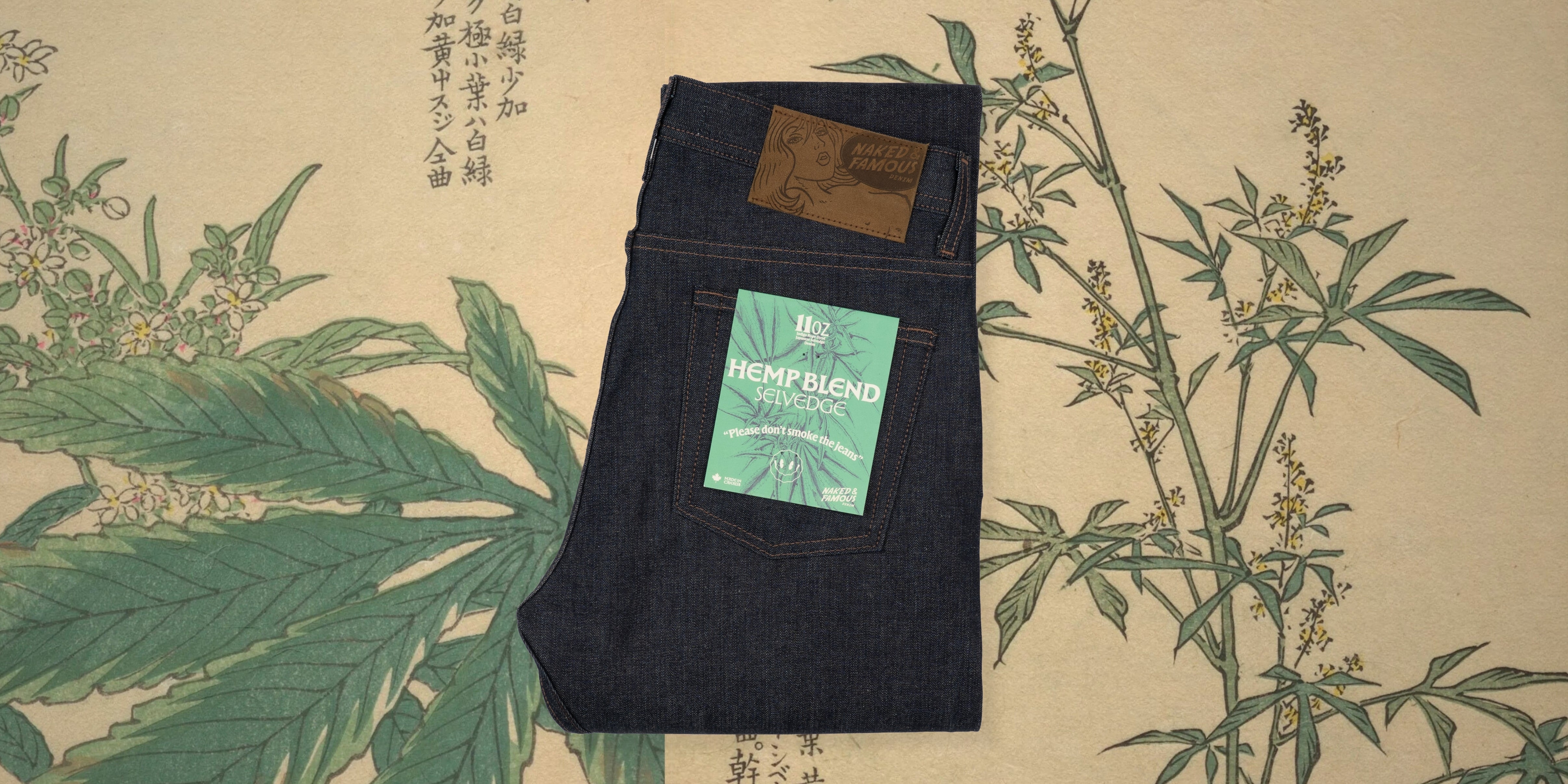 Hemp, Woven Not Rolled