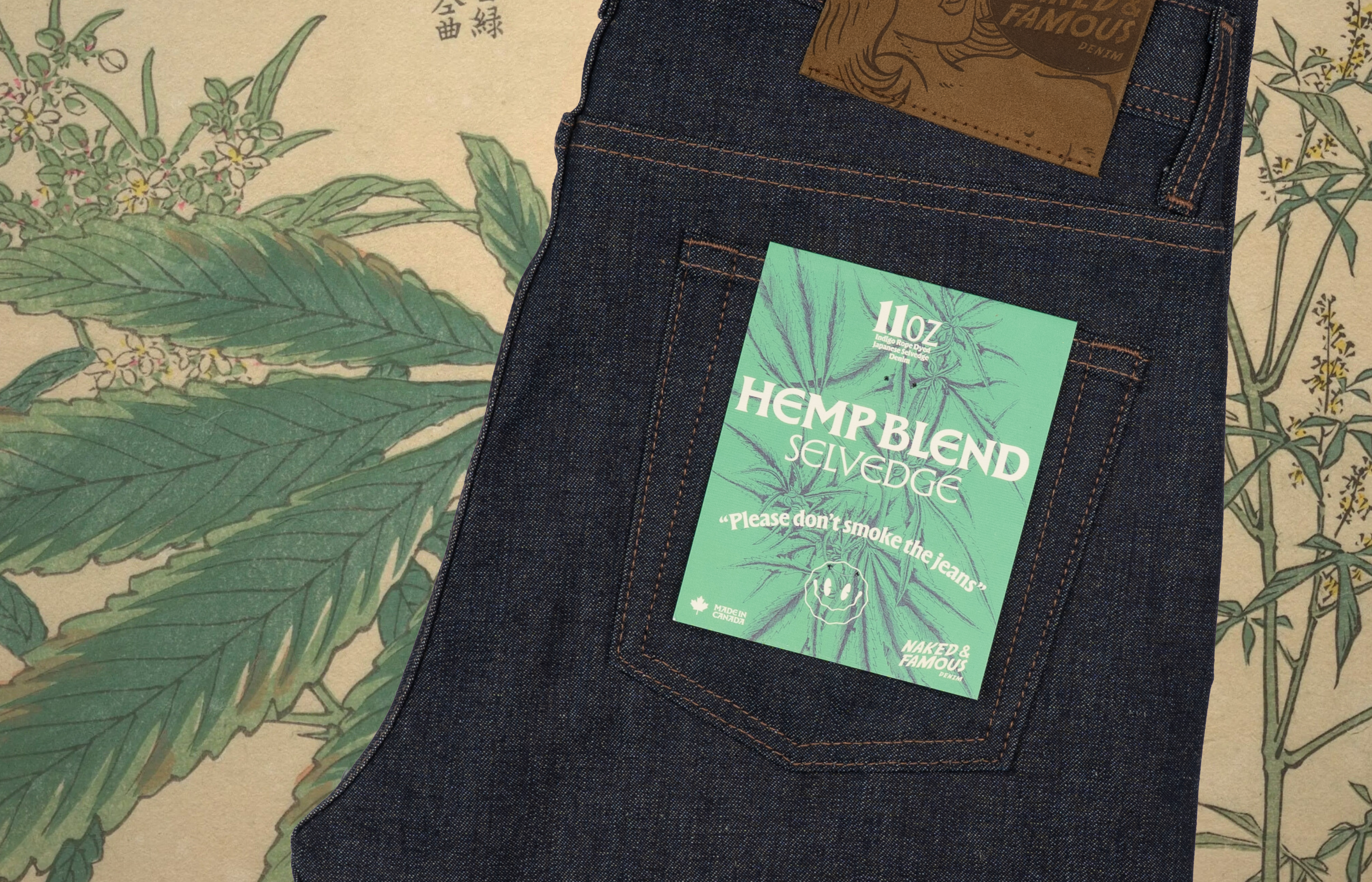 Hemp, Woven Not Rolled