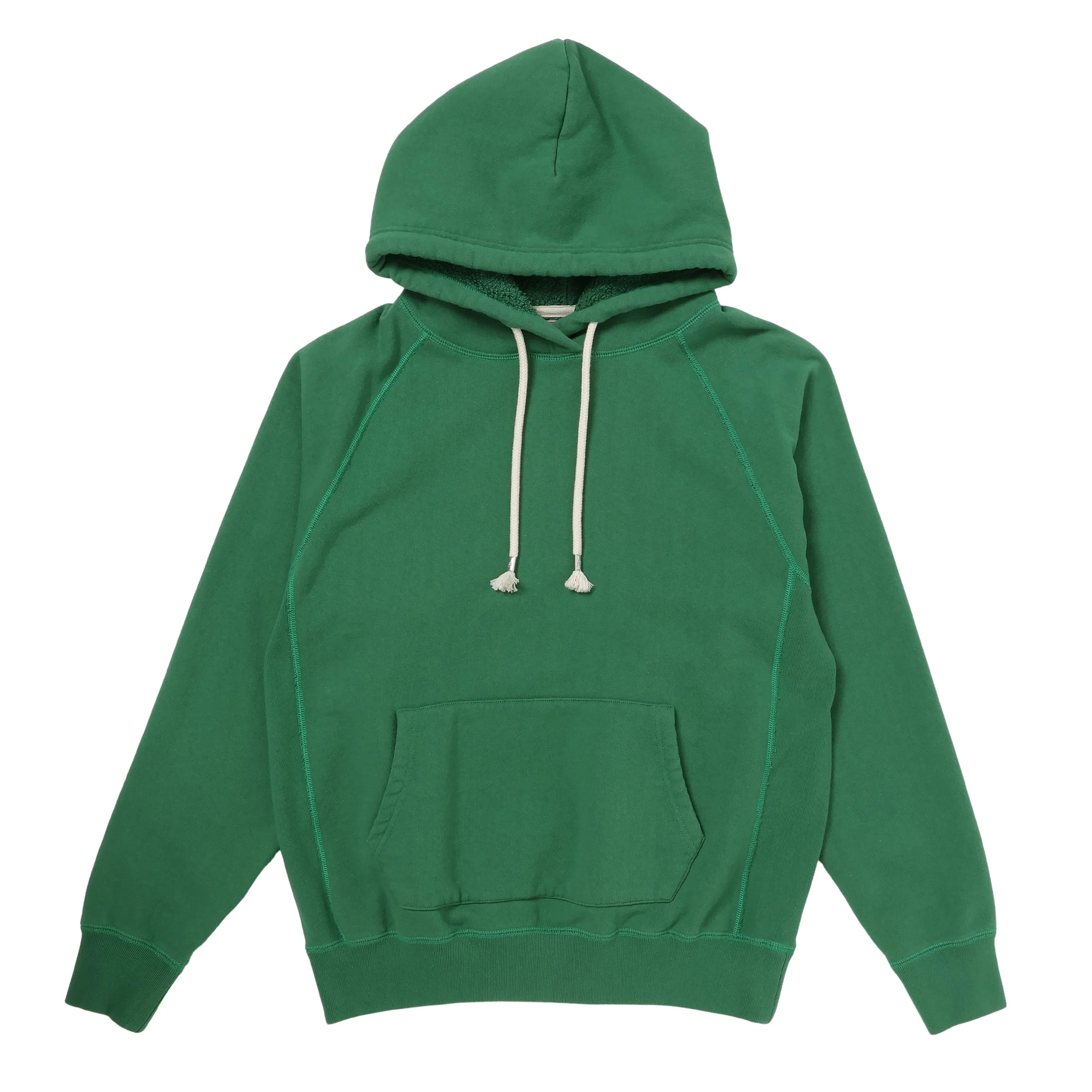 Pullover Hoodie - Super Looper French Terry - Green by Wonder Looper