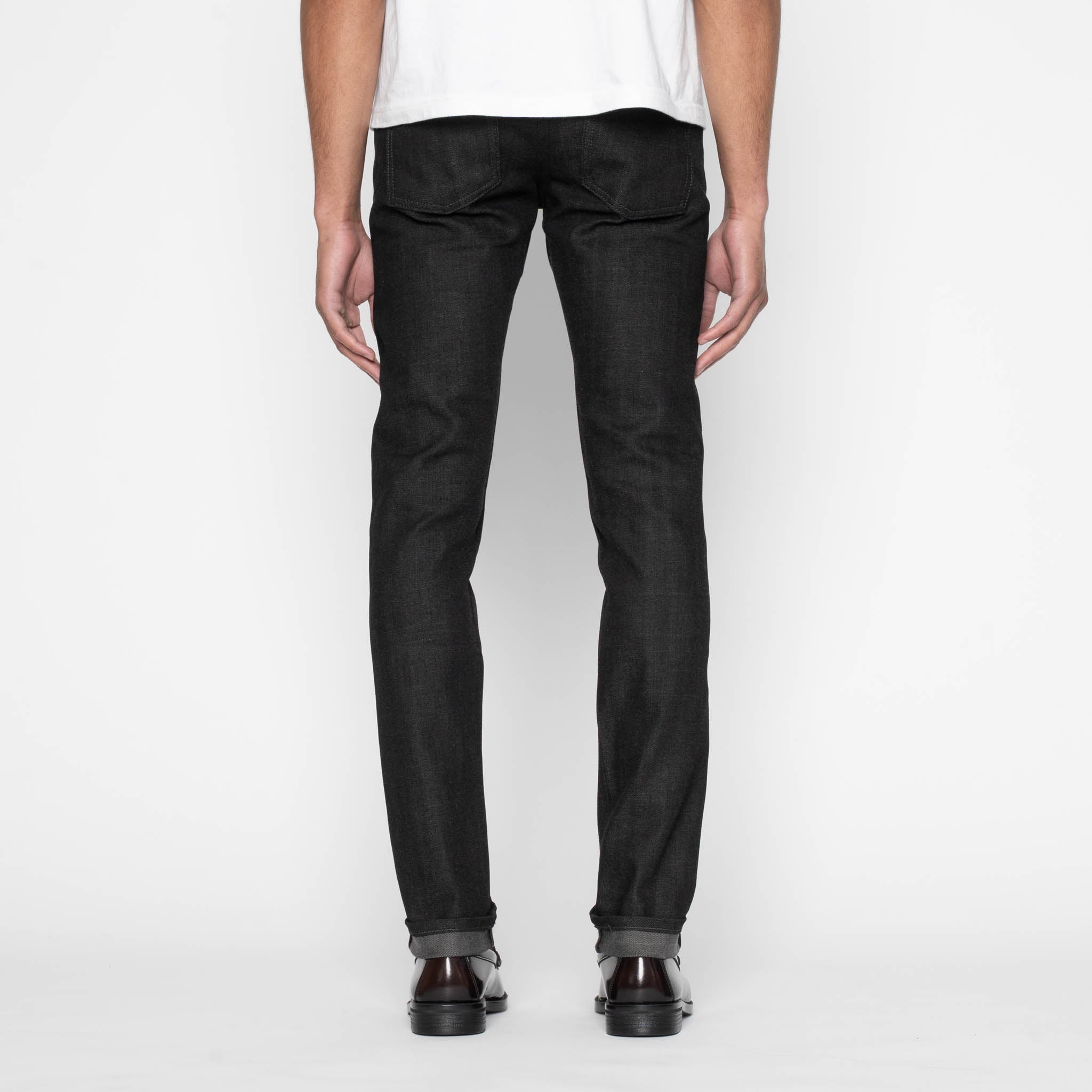 Super Guy - Black x Grey Stretch Selvedge