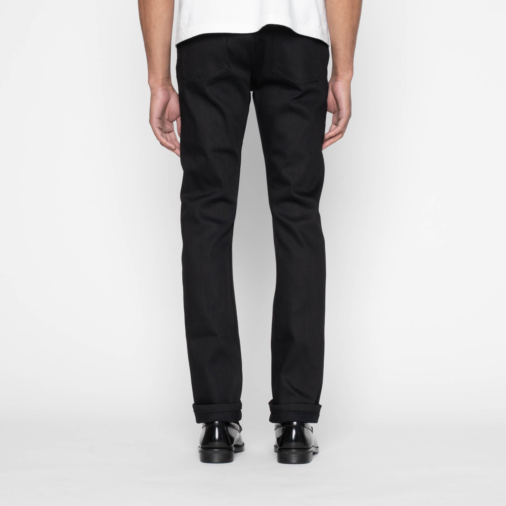 Weird Guy - Black Power Stretch by Naked & Famous Denim