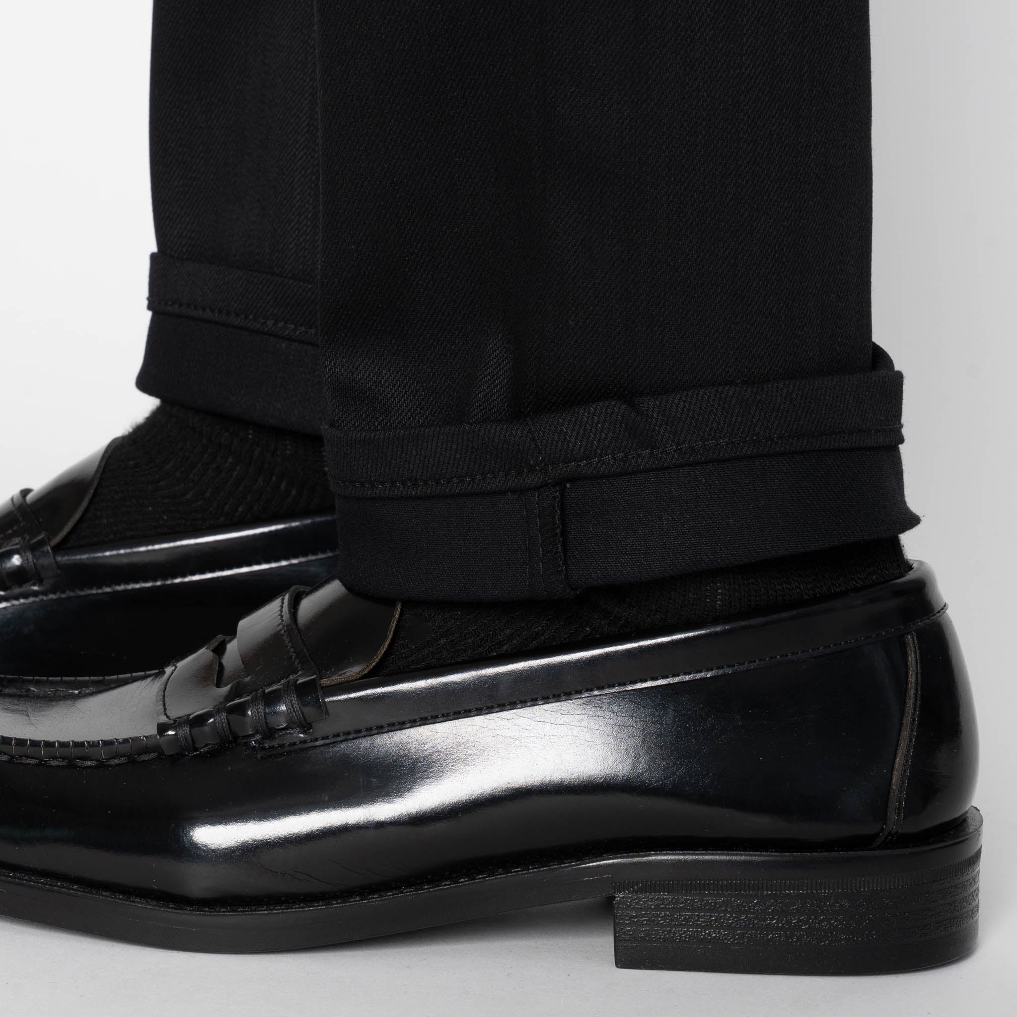 Weird Guy - Black Power Stretch by Naked & Famous Denim