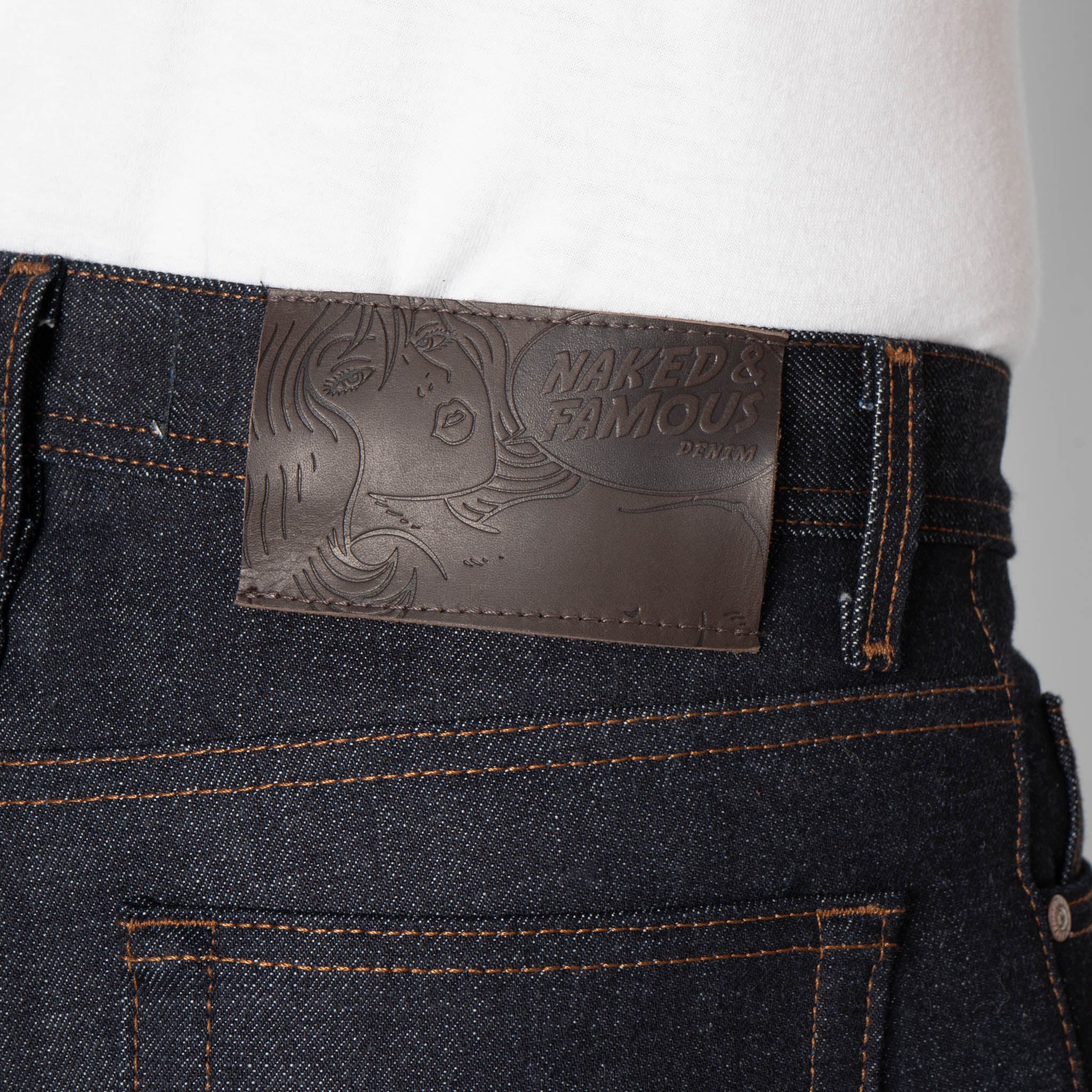 "Weird Guy" - Selvedge Indigo Foncée
