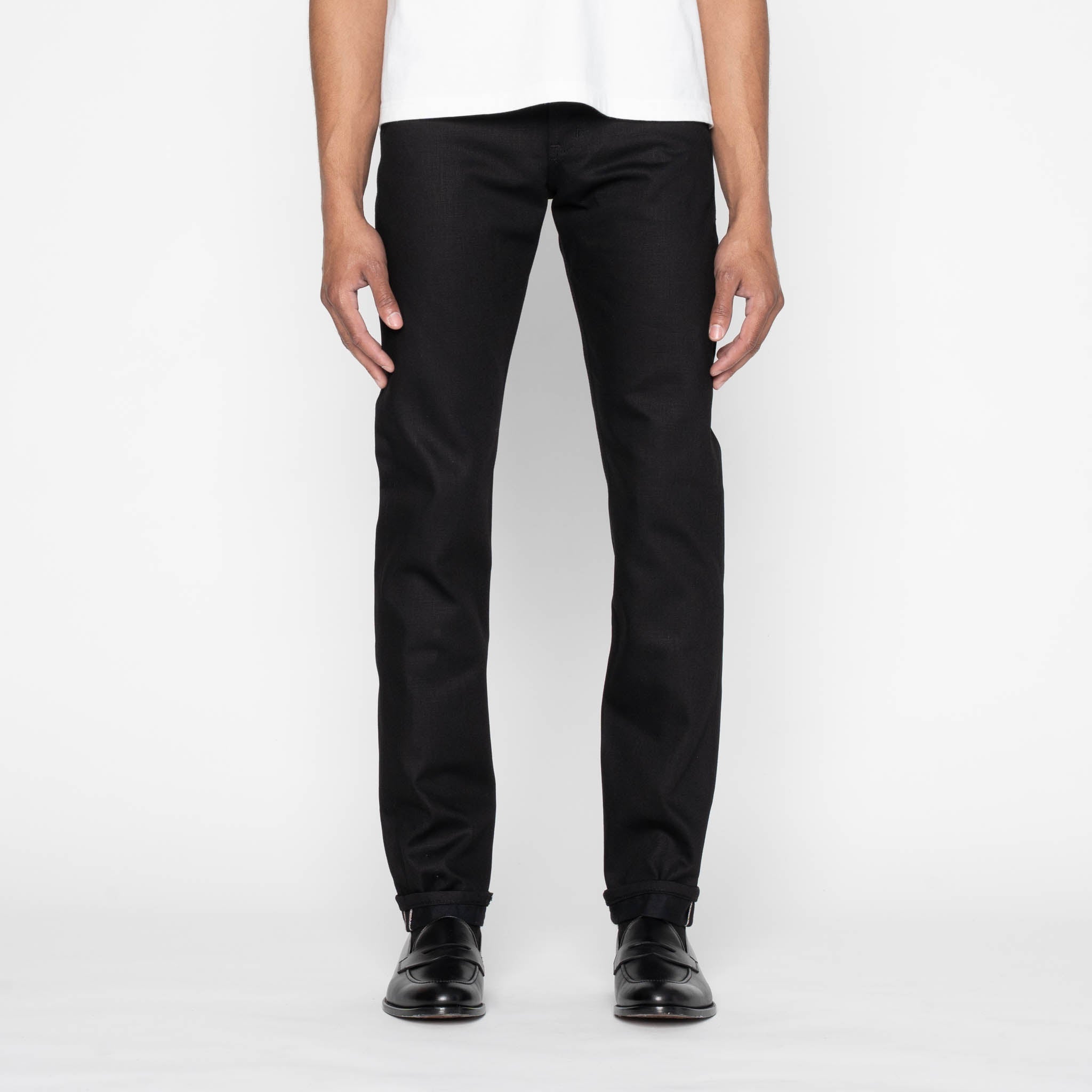 Weird Guy - Solid Black Selvedge by Naked & Famous Denim