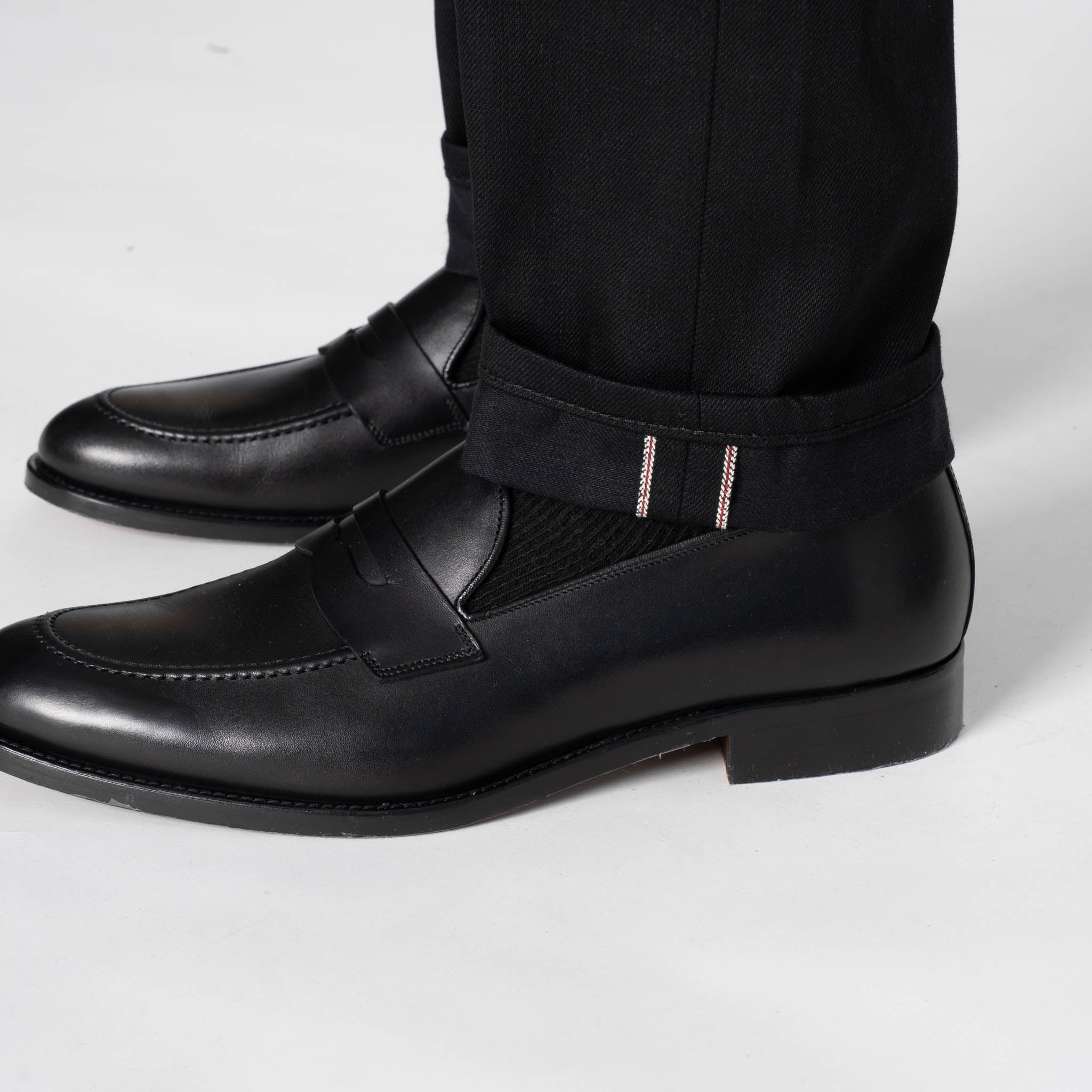 Weird Guy - Solid Black Selvedge