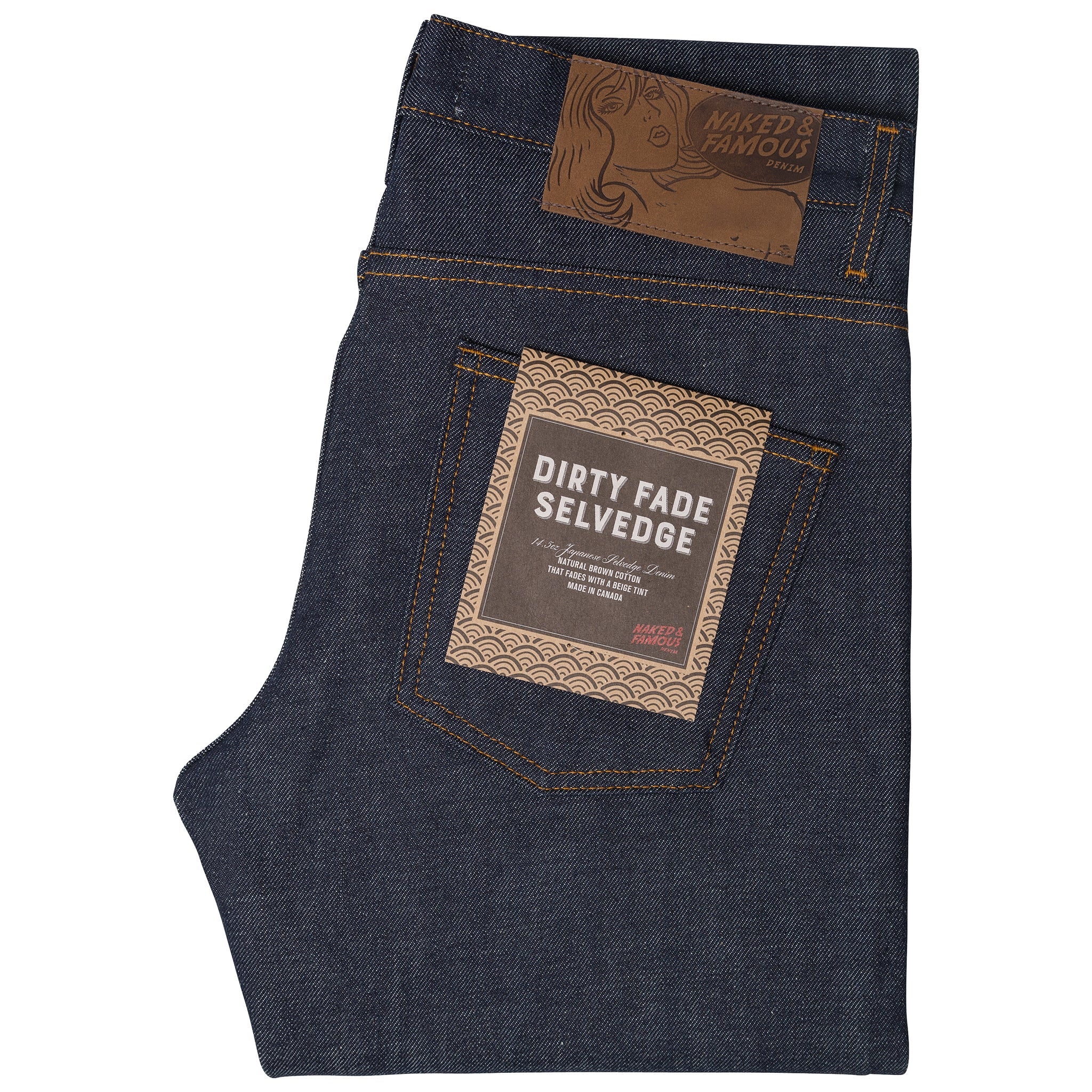 Super Guy - Dirty Fade Selvedge by Naked & Famous Denim