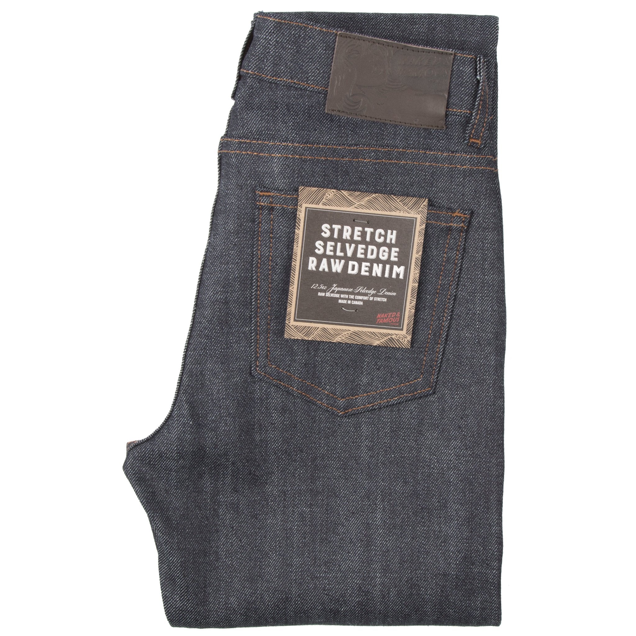 Women's - Skinny - Stretch Selvedge Raw Denim by Naked & Famous Denim