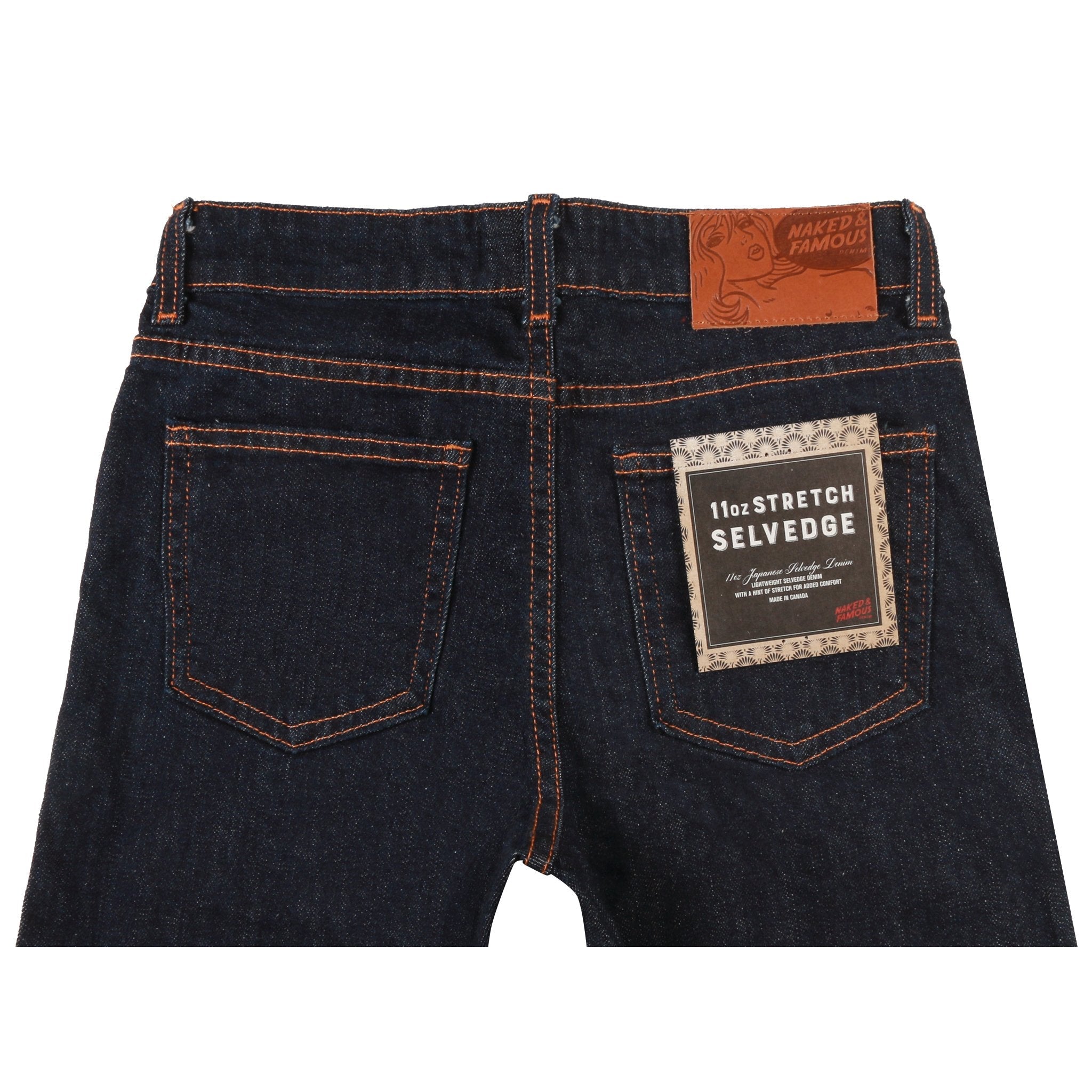 Women's - Skinny - 11oz Stretch Selvedge by Naked & Famous Denim