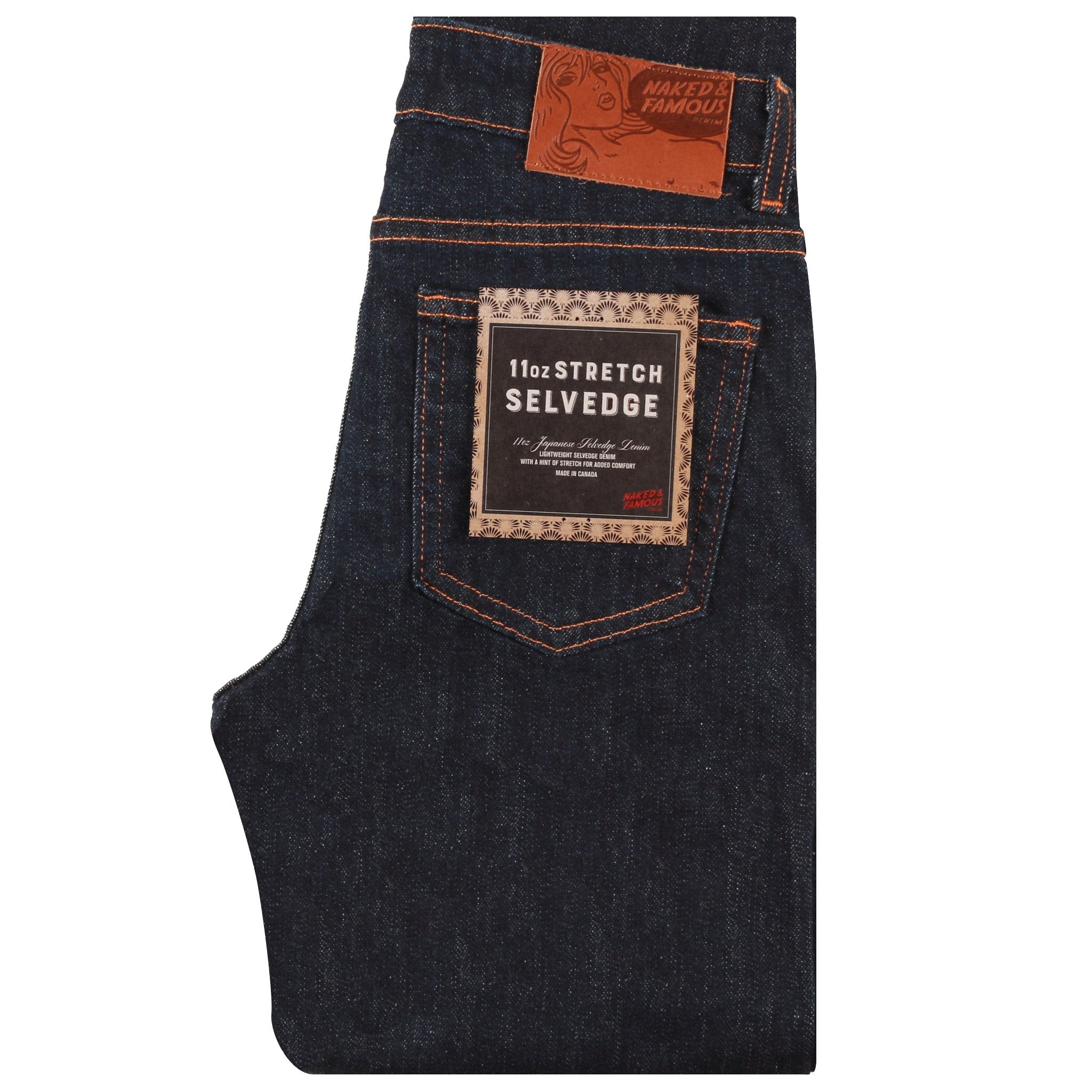 Women's - Skinny - 11oz Stretch Selvedge by Naked & Famous Denim