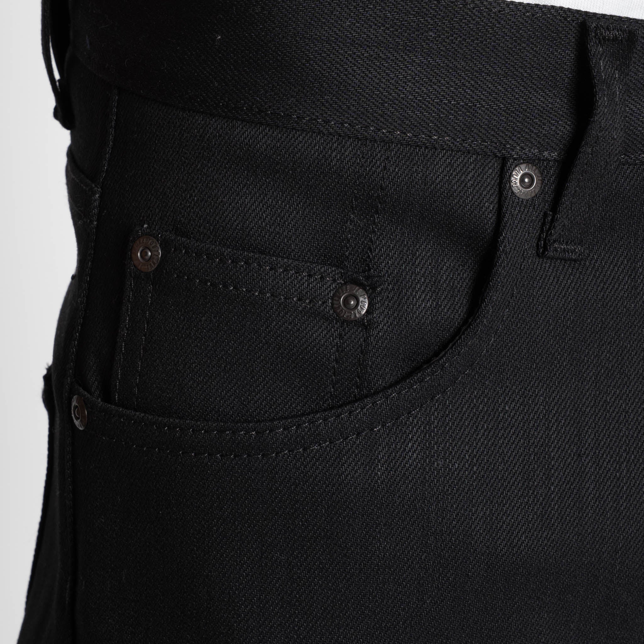 Easy Guy - Black Power Stretch by Naked & Famous Denim