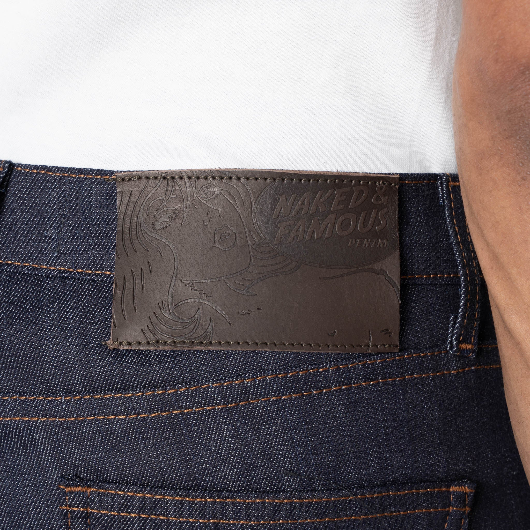Super Guy - Indigo Power Stretch by Naked & Famous Denim