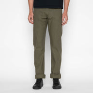True Guy - Army Green Duck Selvedge by Naked & Famous Denim
