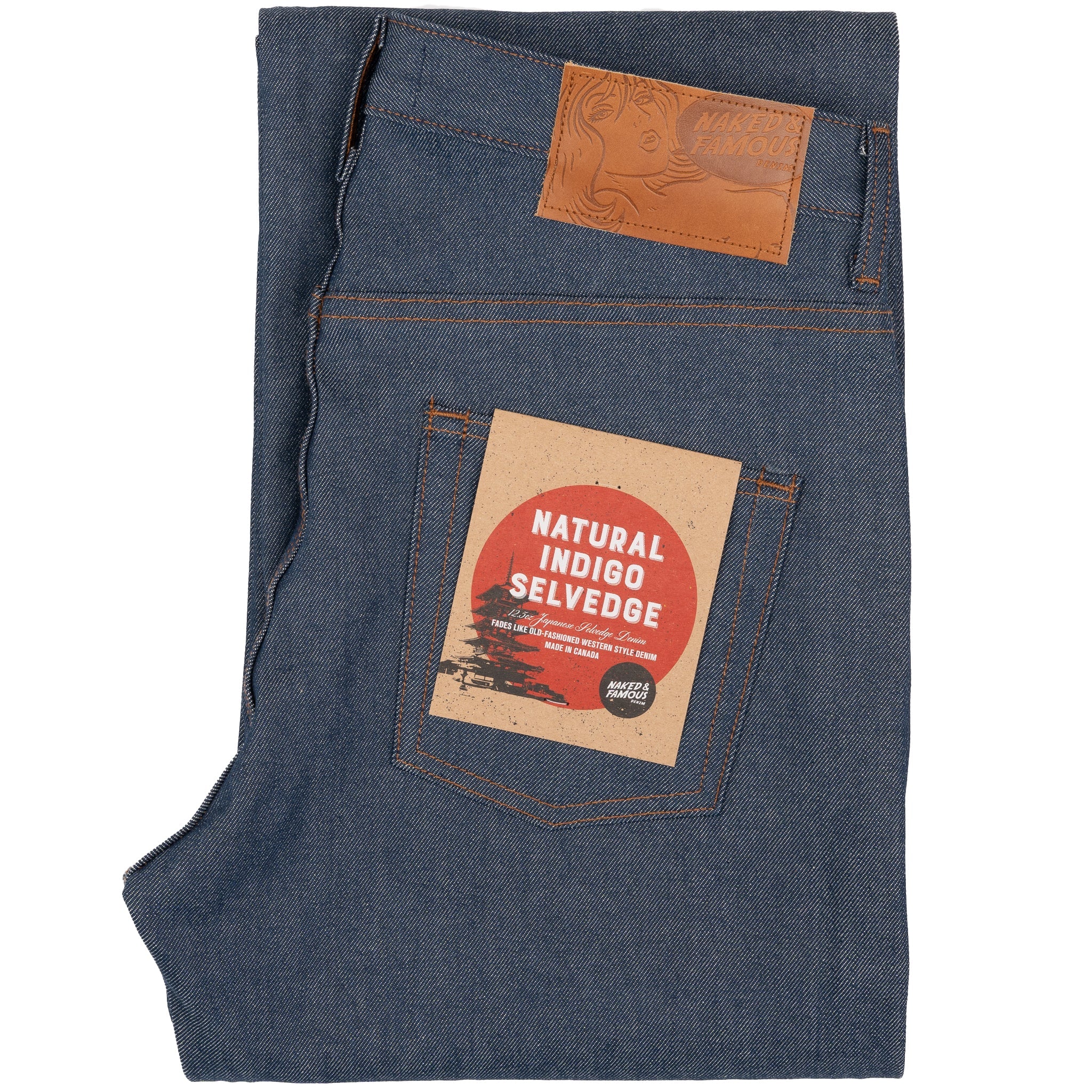 Strong Guy - Natural Indigo Selvedge by Naked & Famous Denim