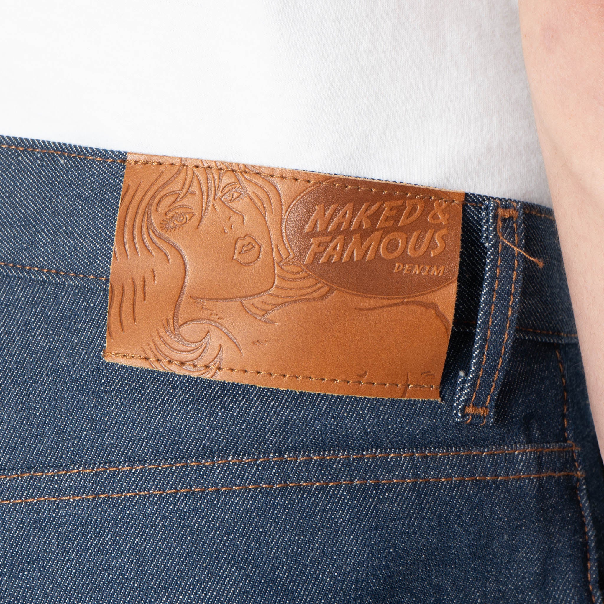 Strong Guy - Natural Indigo Selvedge by Naked & Famous Denim