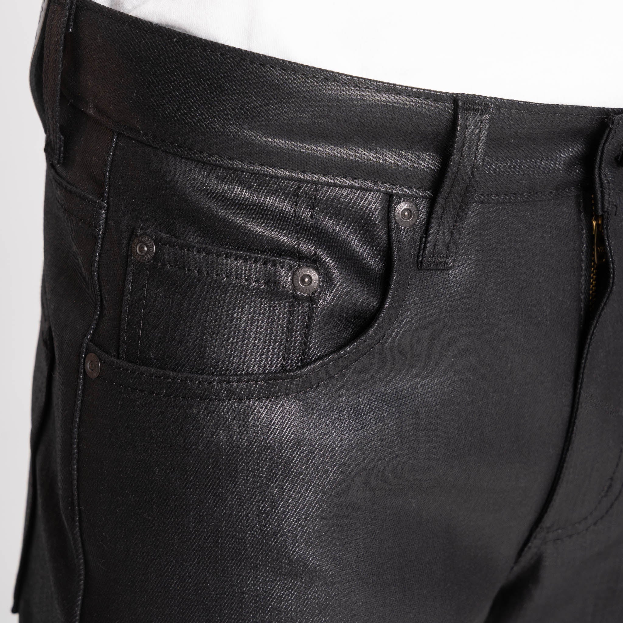 Strong Guy - Wax Coated Black Stretch