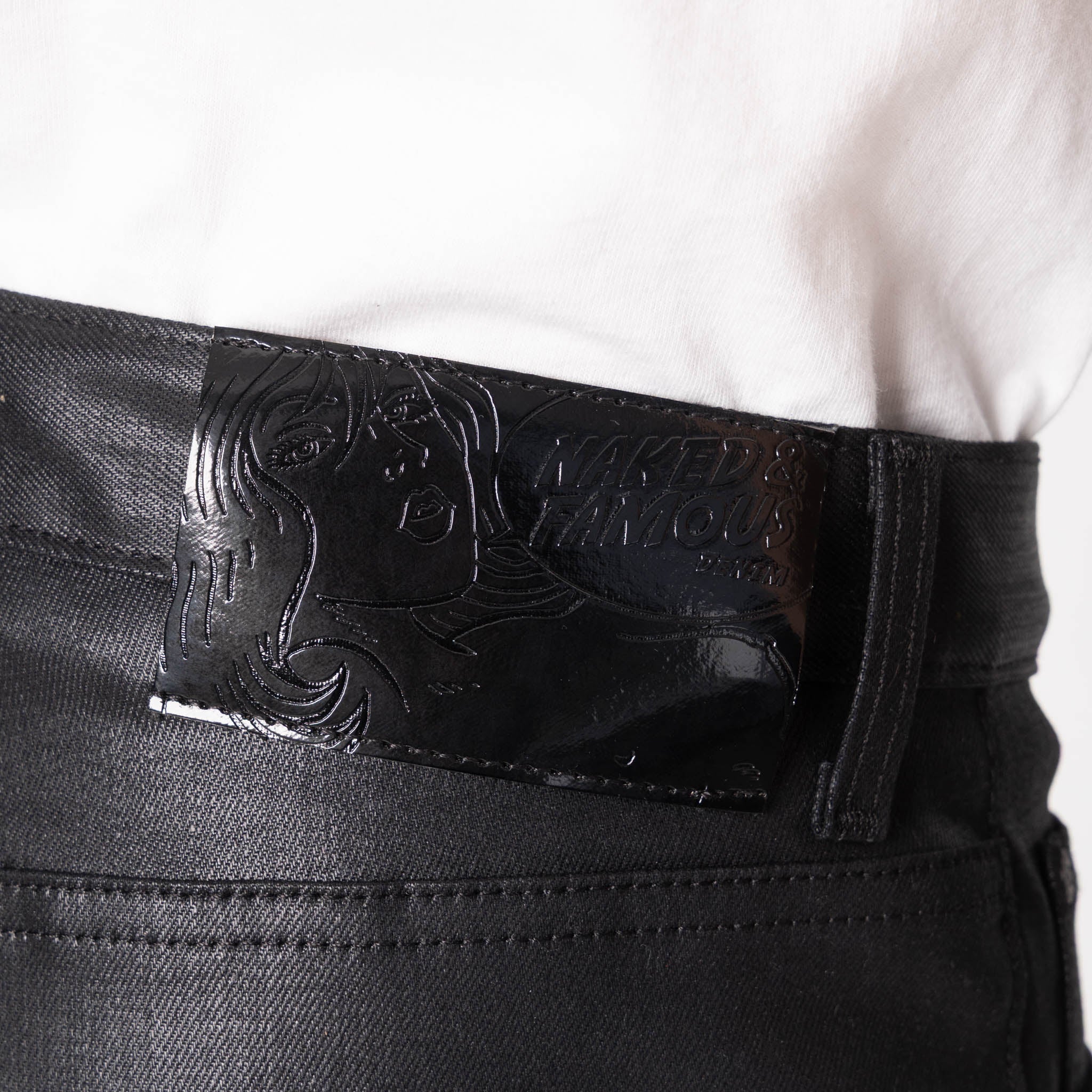 Strong Guy - Wax Coated Black Stretch