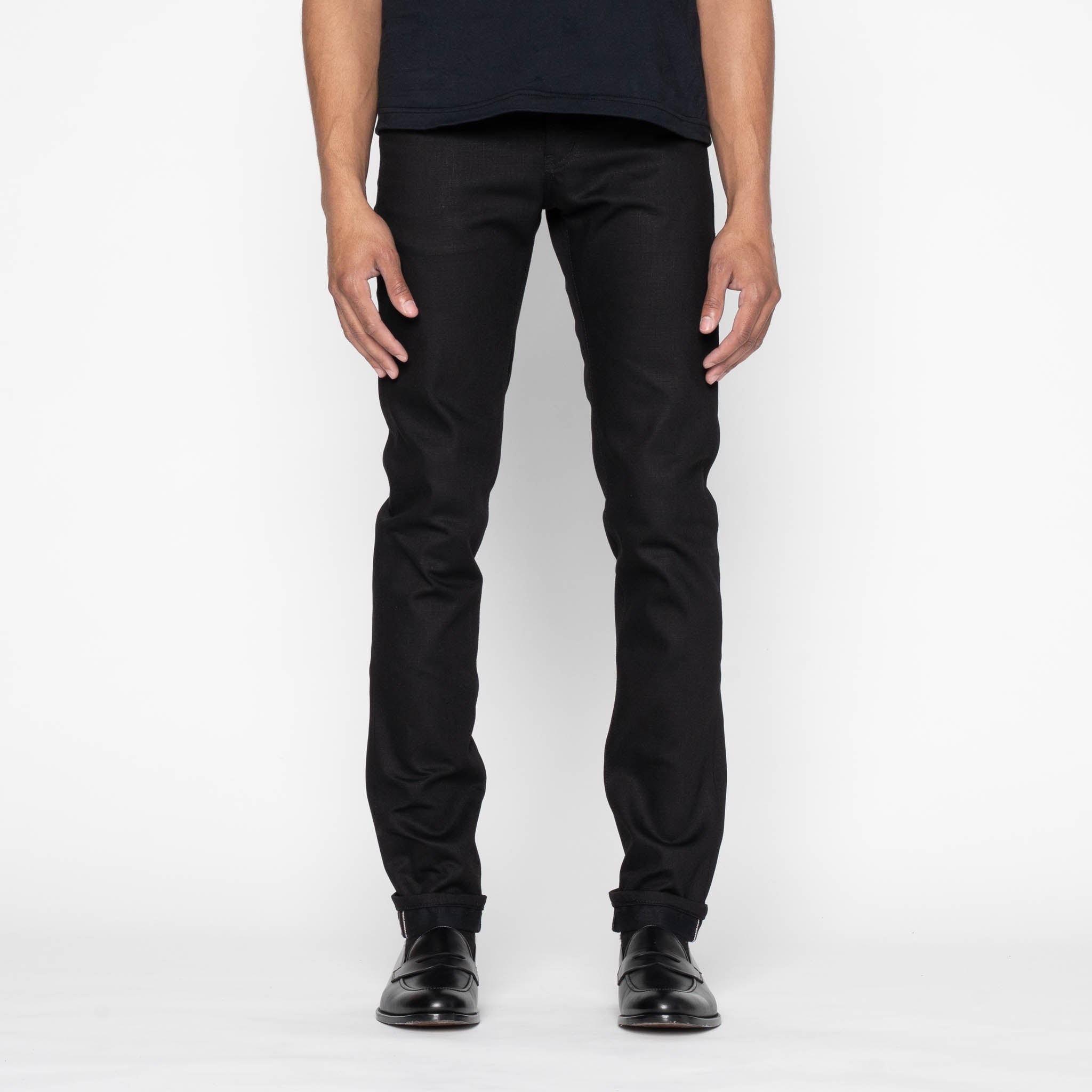 "Super Guy" - Selvedge Noir Uni
