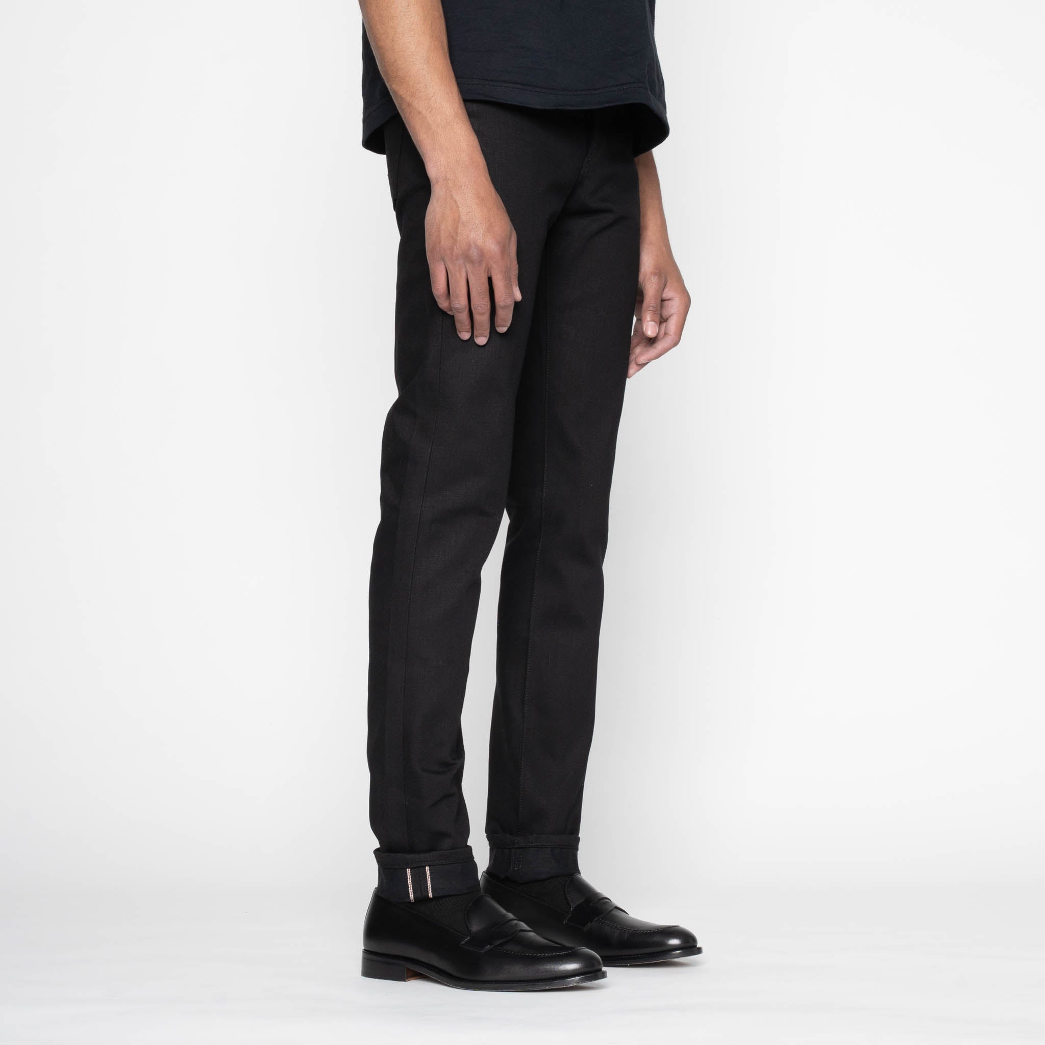 "Super Guy" - Selvedge Noir Uni