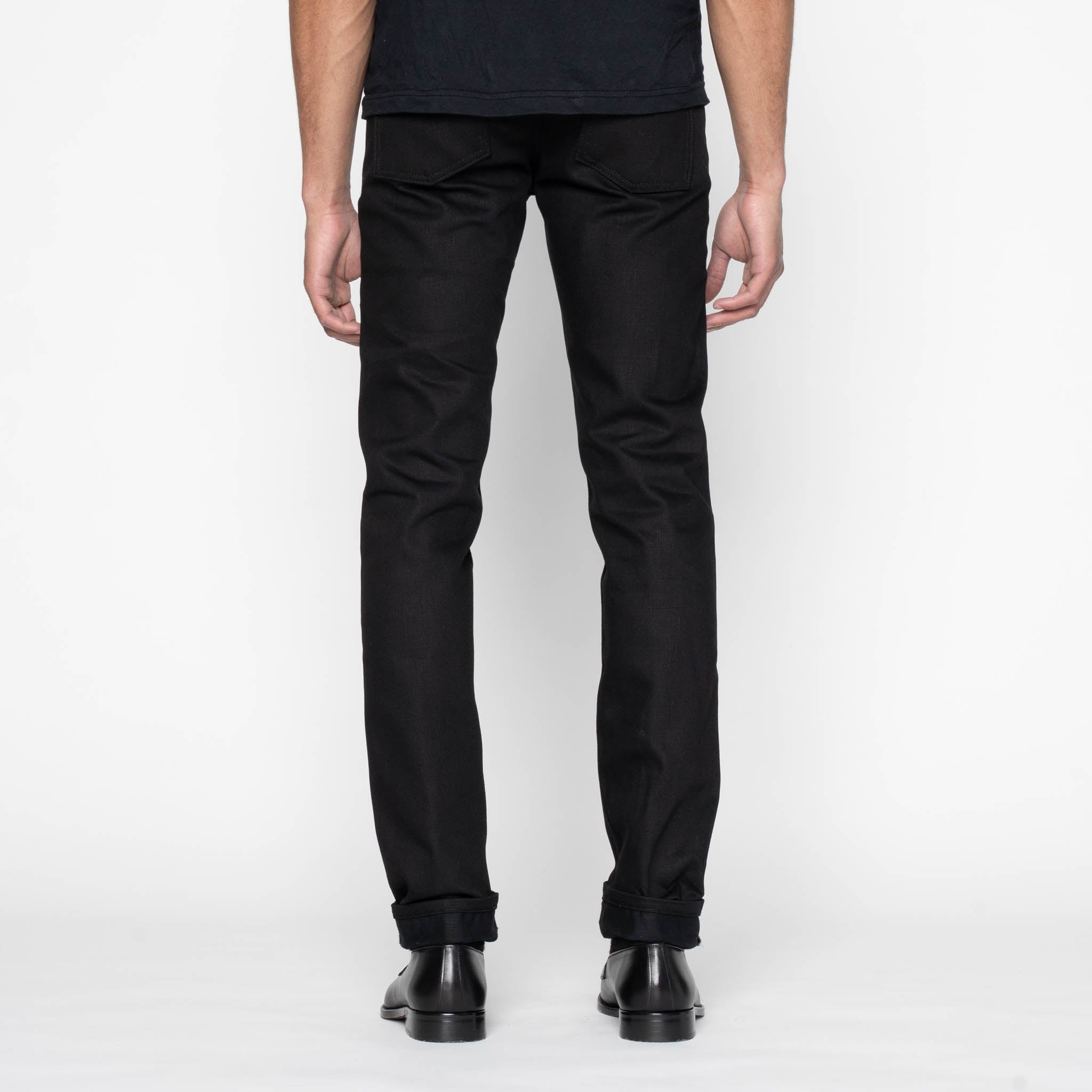 Super Guy - Solid Black Selvedge by Naked & Famous Denim