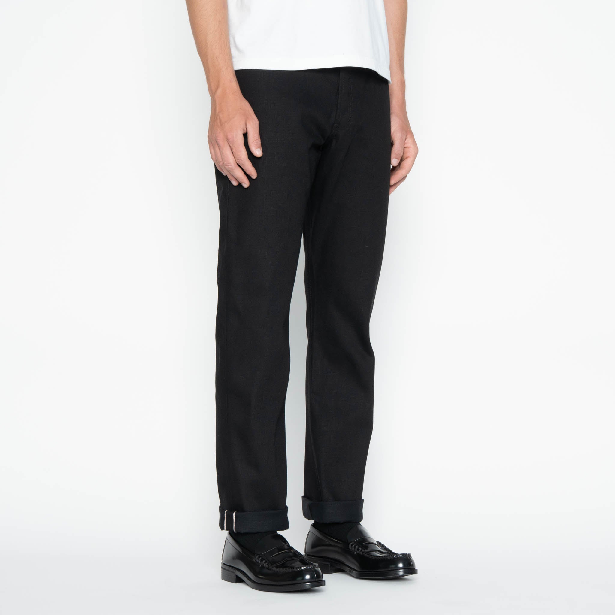 True Guy - Solid Black Selvedge