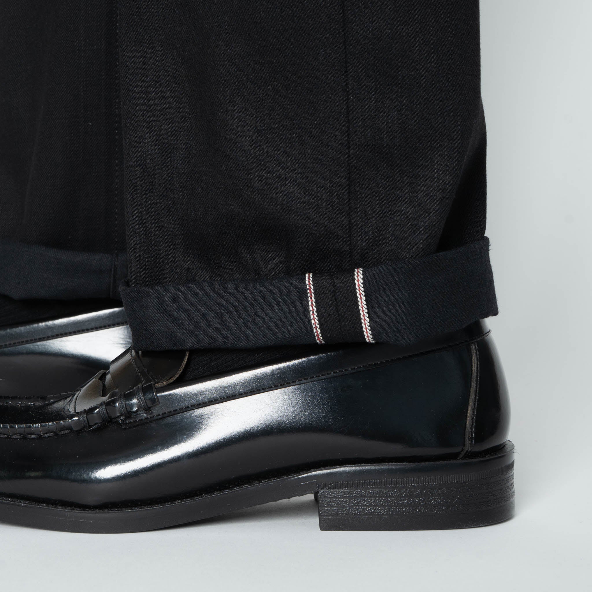 True Guy - Solid Black Selvedge