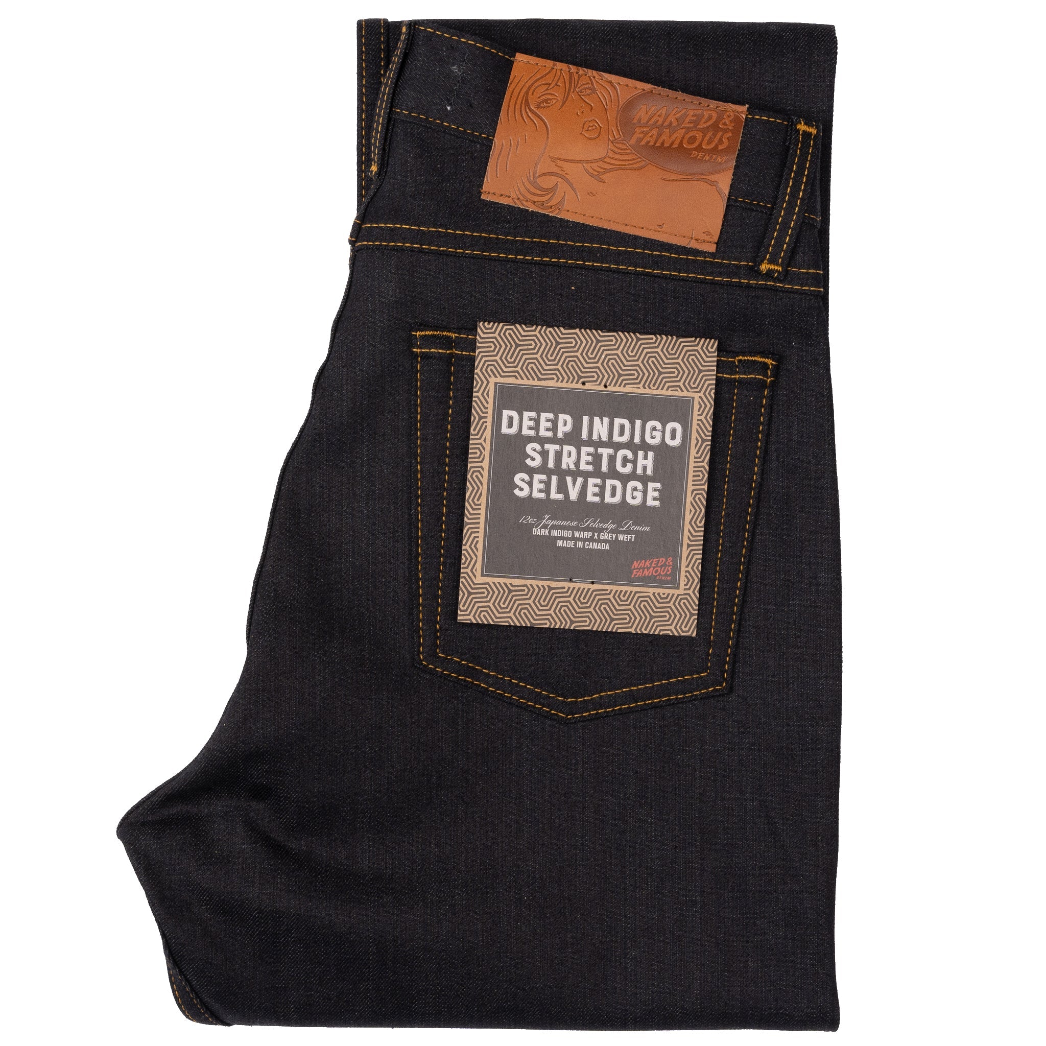 True Guy - Deep Indigo Stretch Selvedge by Naked & Famous Denim