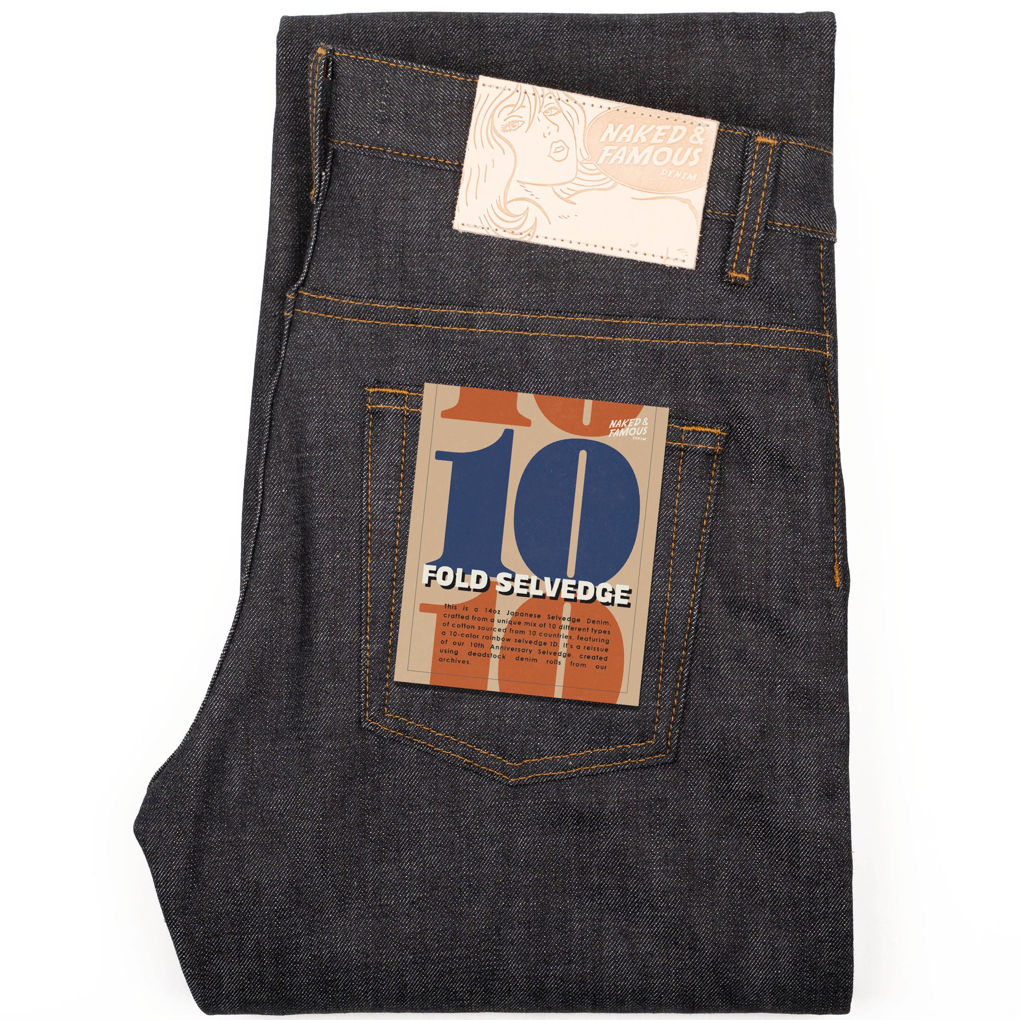 Groovy Guy - Tenfold Selvedge - Indigo | Naked & Famous Denim