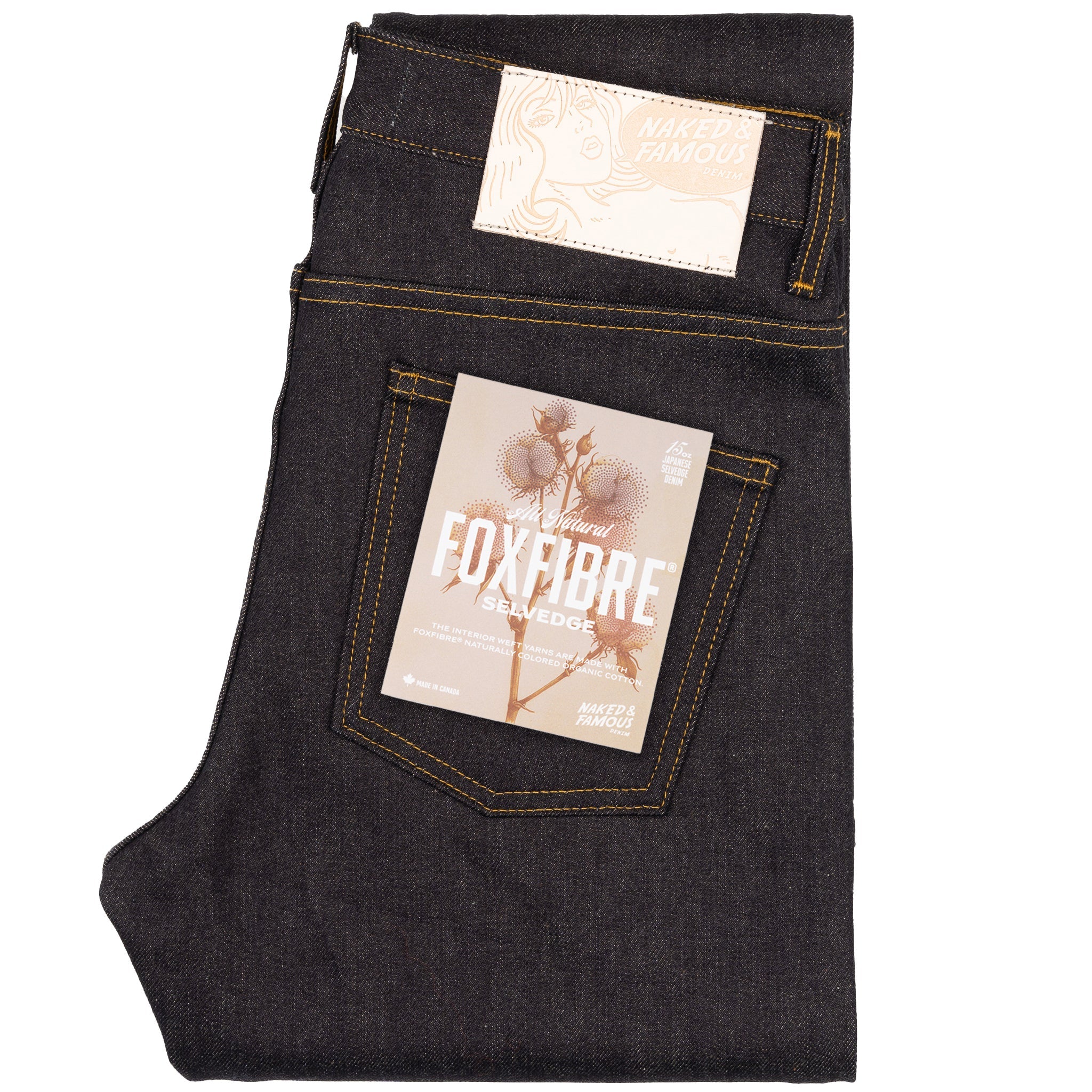 Super Guy - All Natural Foxfibre® Selvedge by Naked & Famous Denim