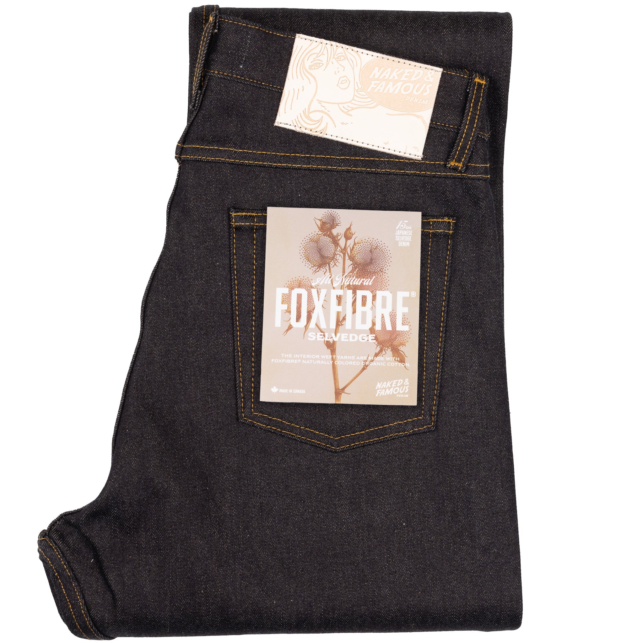 True Guy - All Natural Foxfibre® Selvedge by Naked & Famous Denim