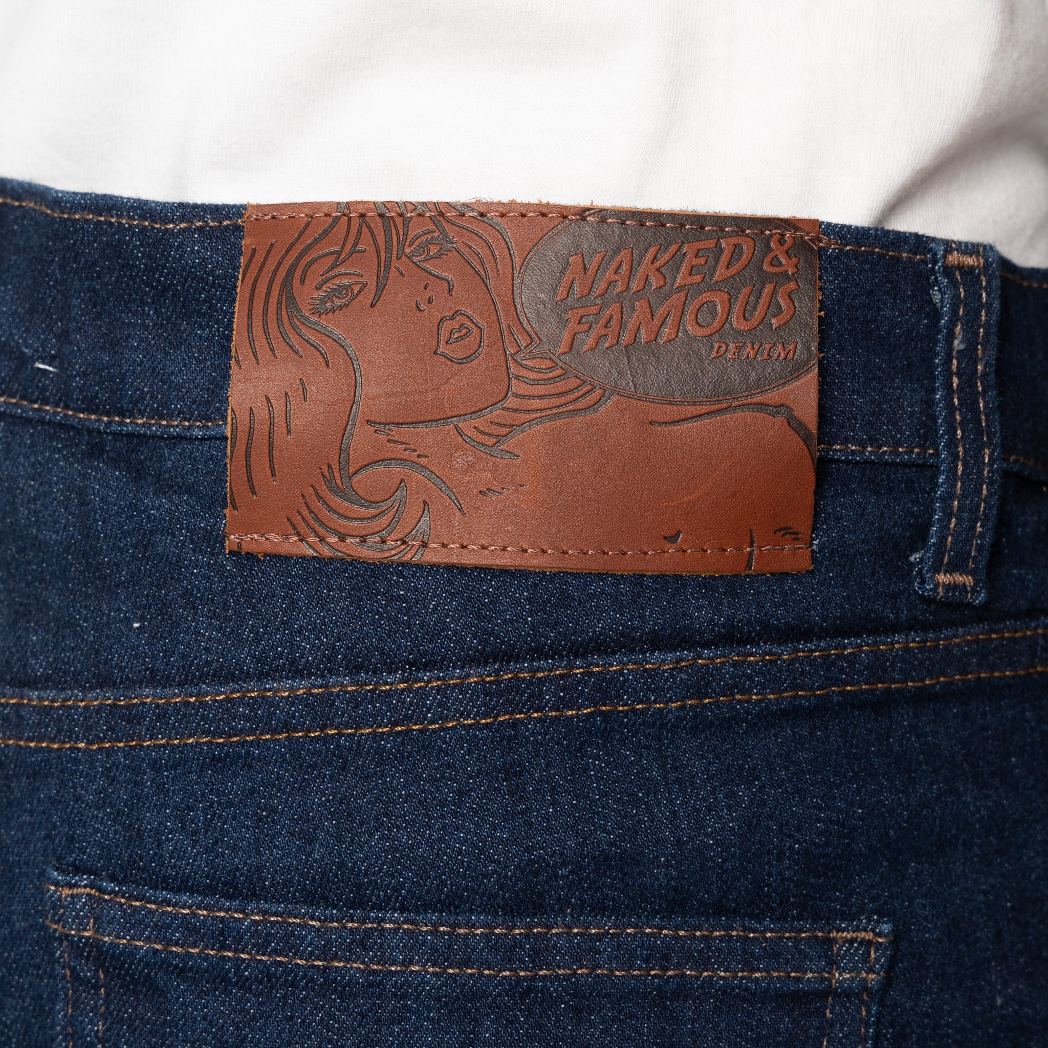 Super Guy - Blue Comfort Stretch Selvedge by Naked & Famous Denim