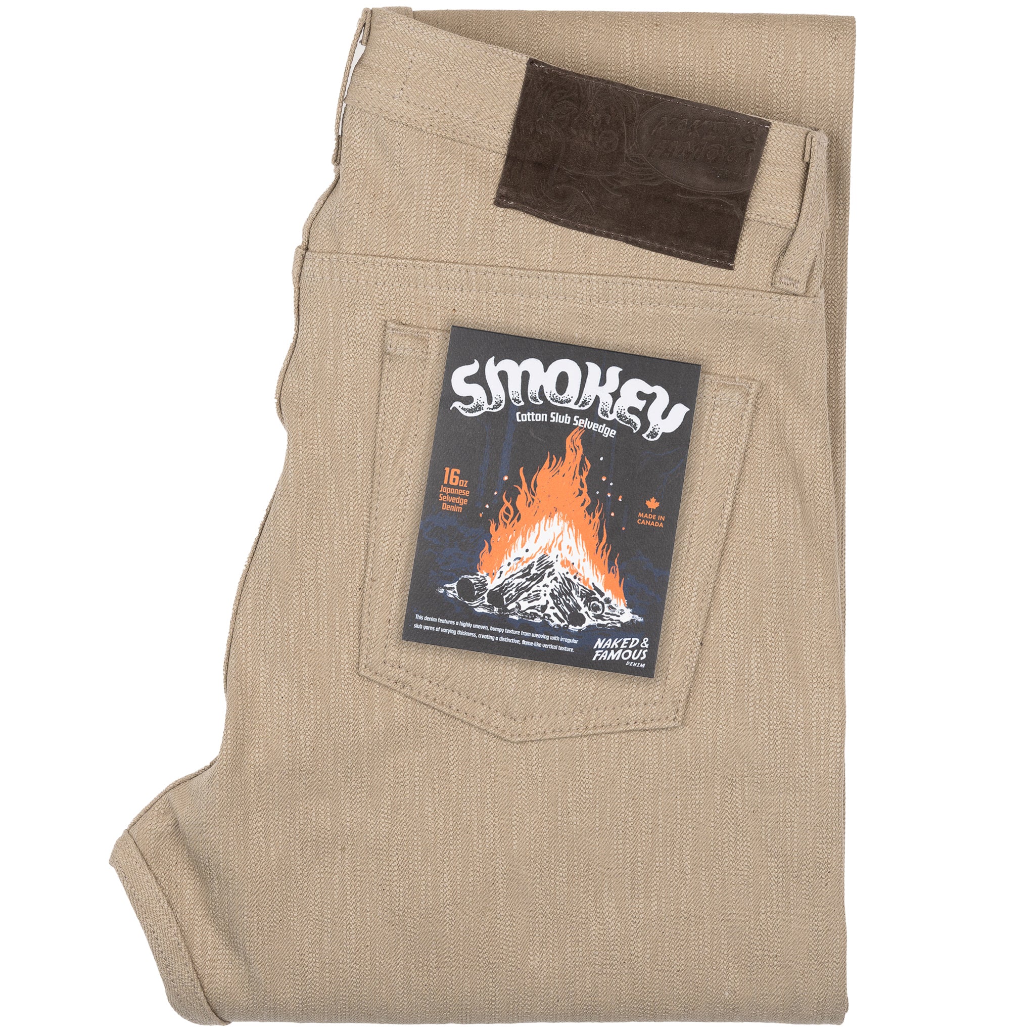 Weird Guy - Smokey Cotton Slub Selvedge by Naked & Famous Denim