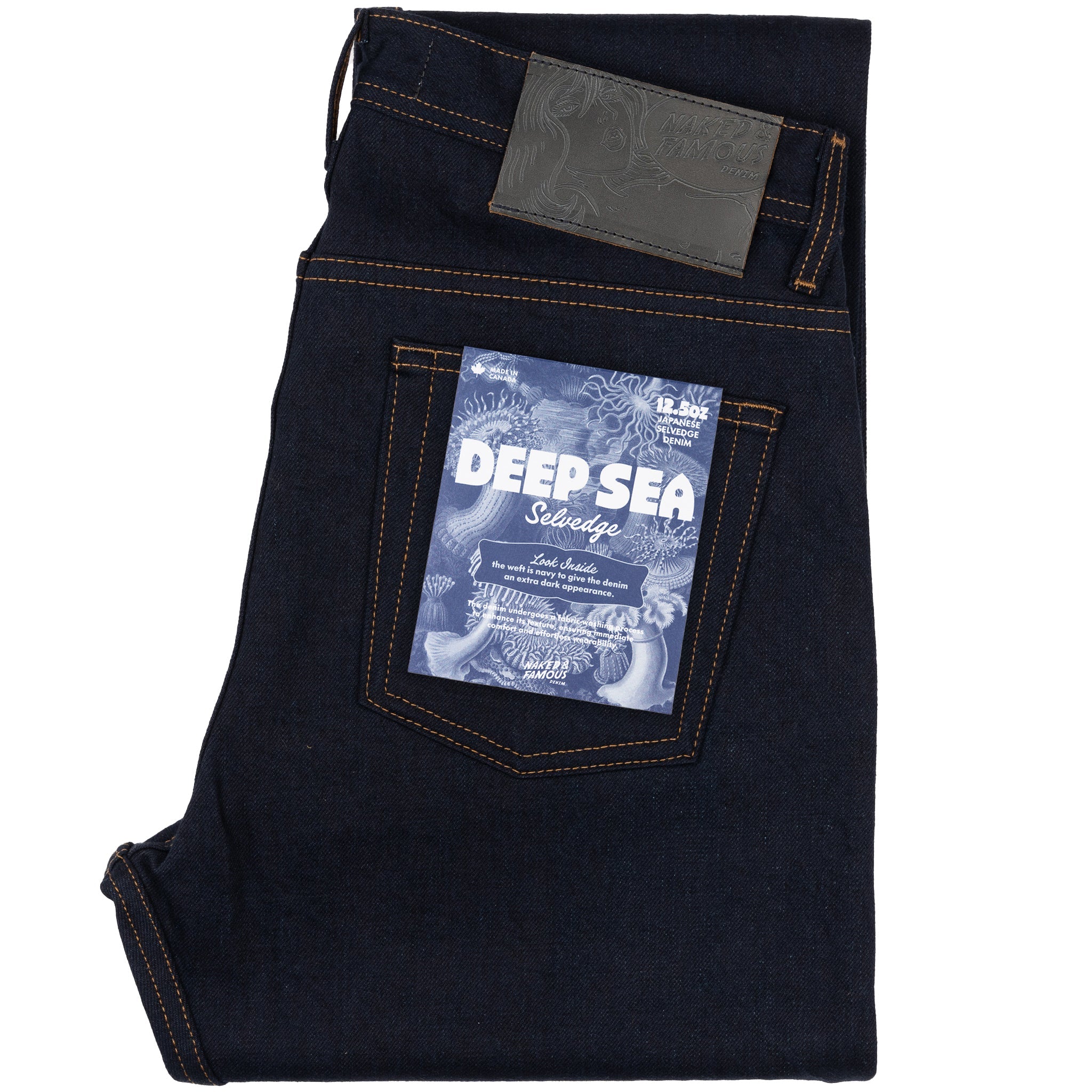 Weird Guy - Deep Sea Selvedge by Naked & Famous Denim