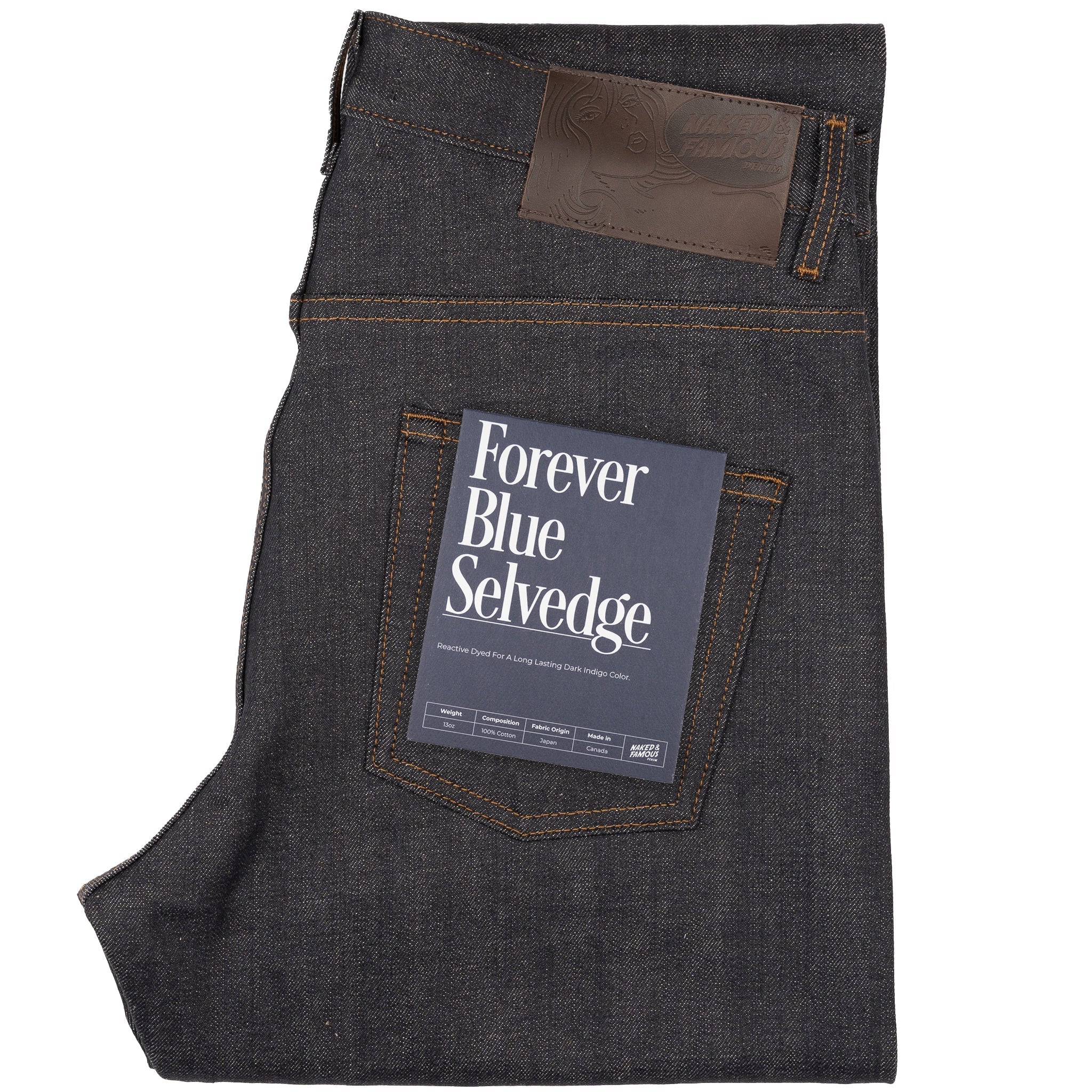 Easy Guy - Forever Blue Selvedge by Naked & Famous Denim