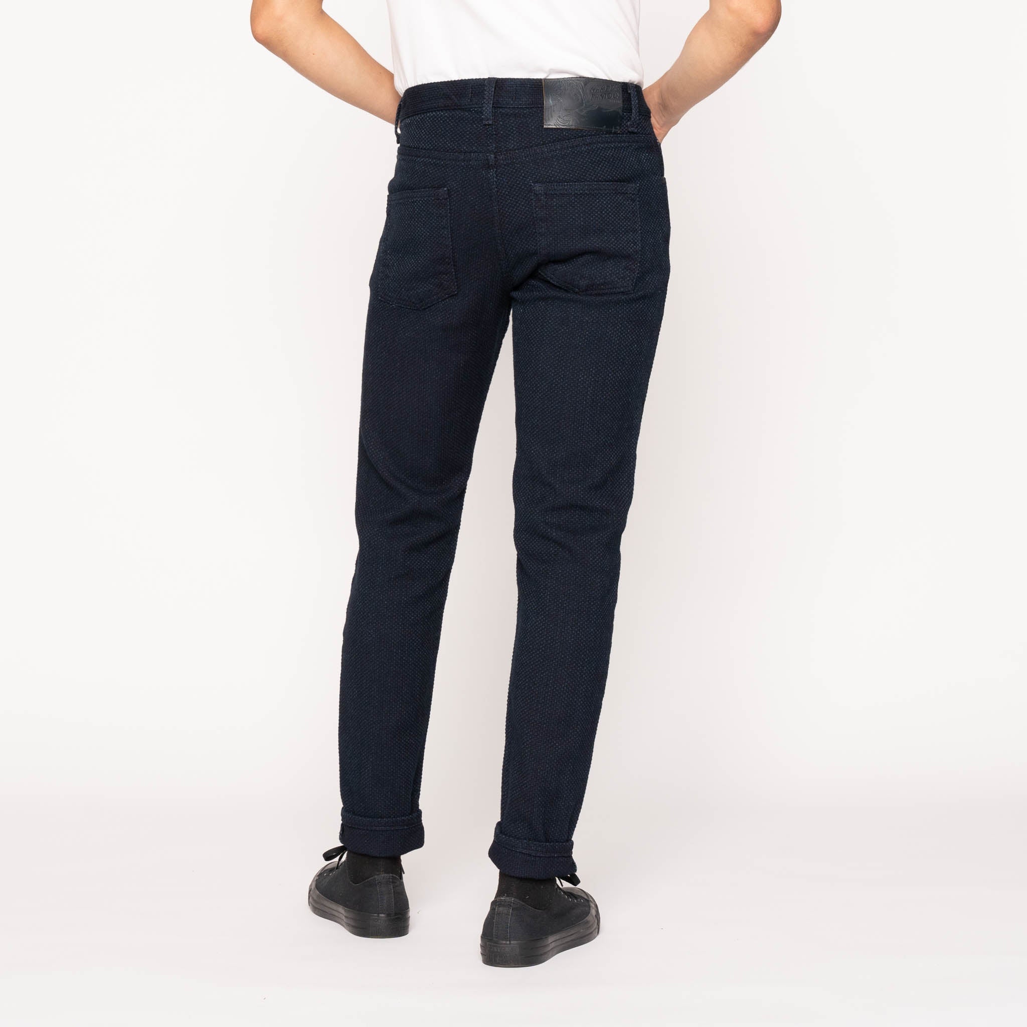 Easy Guy - Indigo Sashiko by Naked & Famous Denim