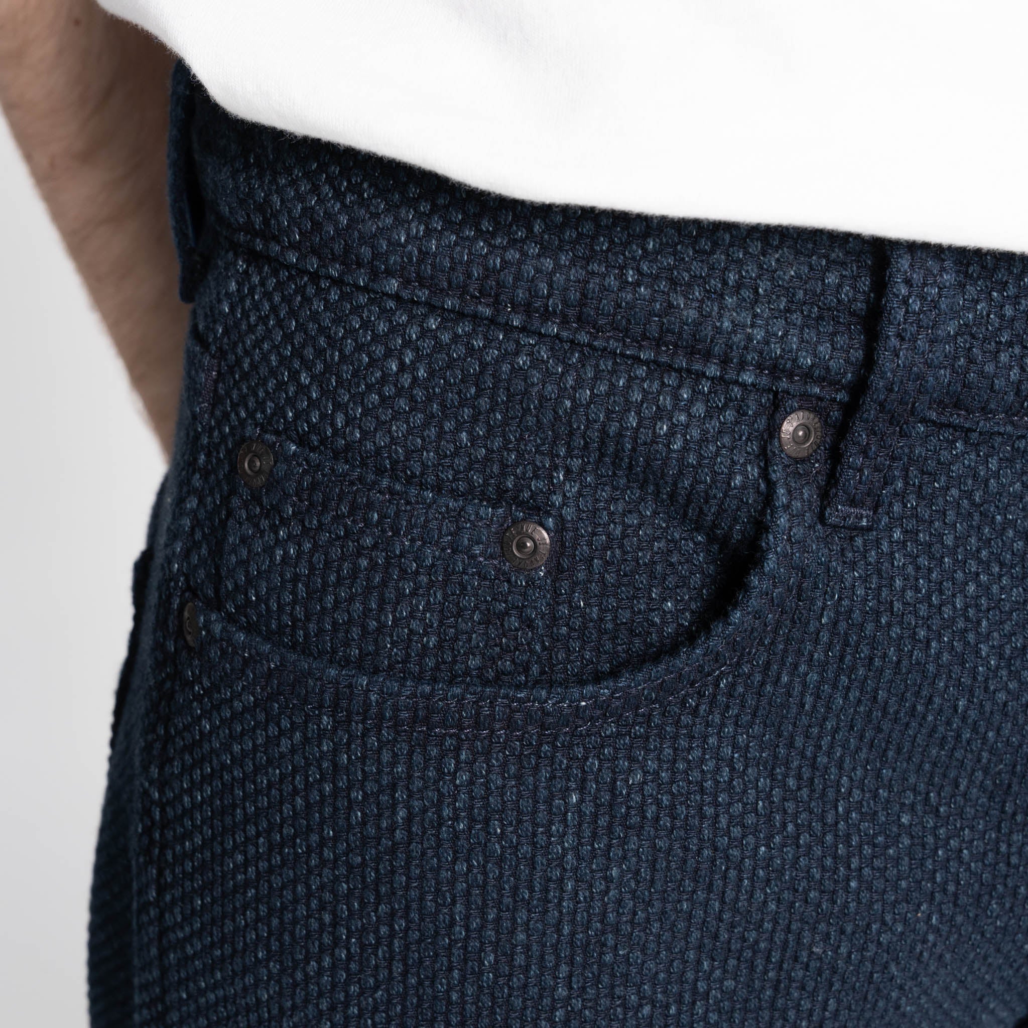 Strong Guy - Indigo Sashiko by Naked & Famous Denim