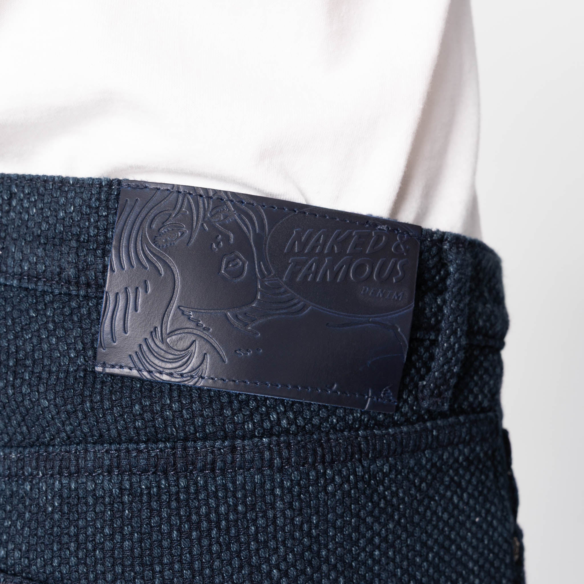 Strong Guy - Indigo Sashiko by Naked & Famous Denim