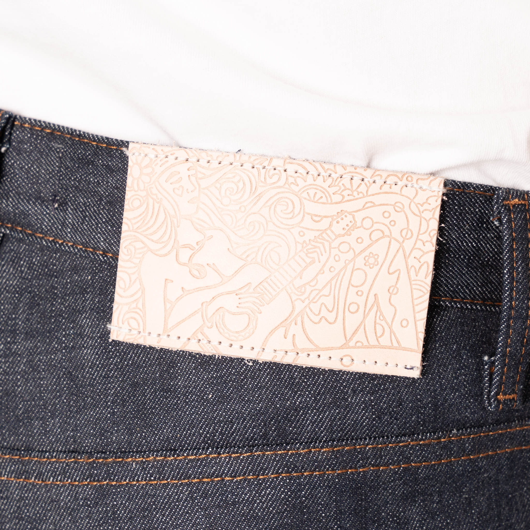 Easy Guy - Love & Peace Selvedge by Naked & Famous Denim