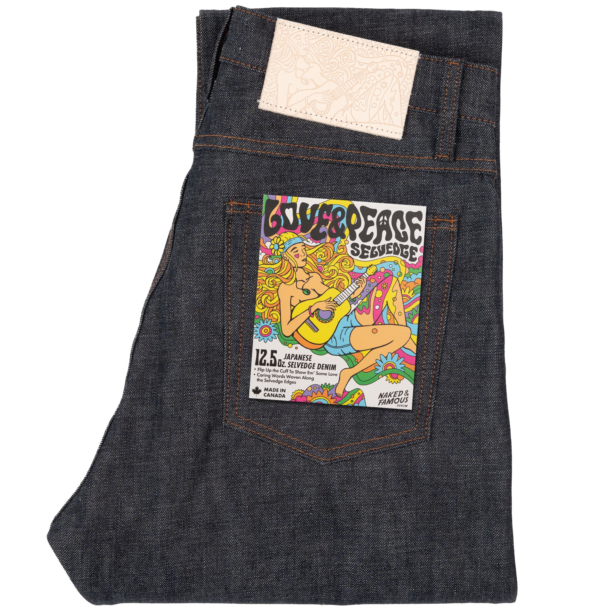True Guy - Love & Peace Selvedge