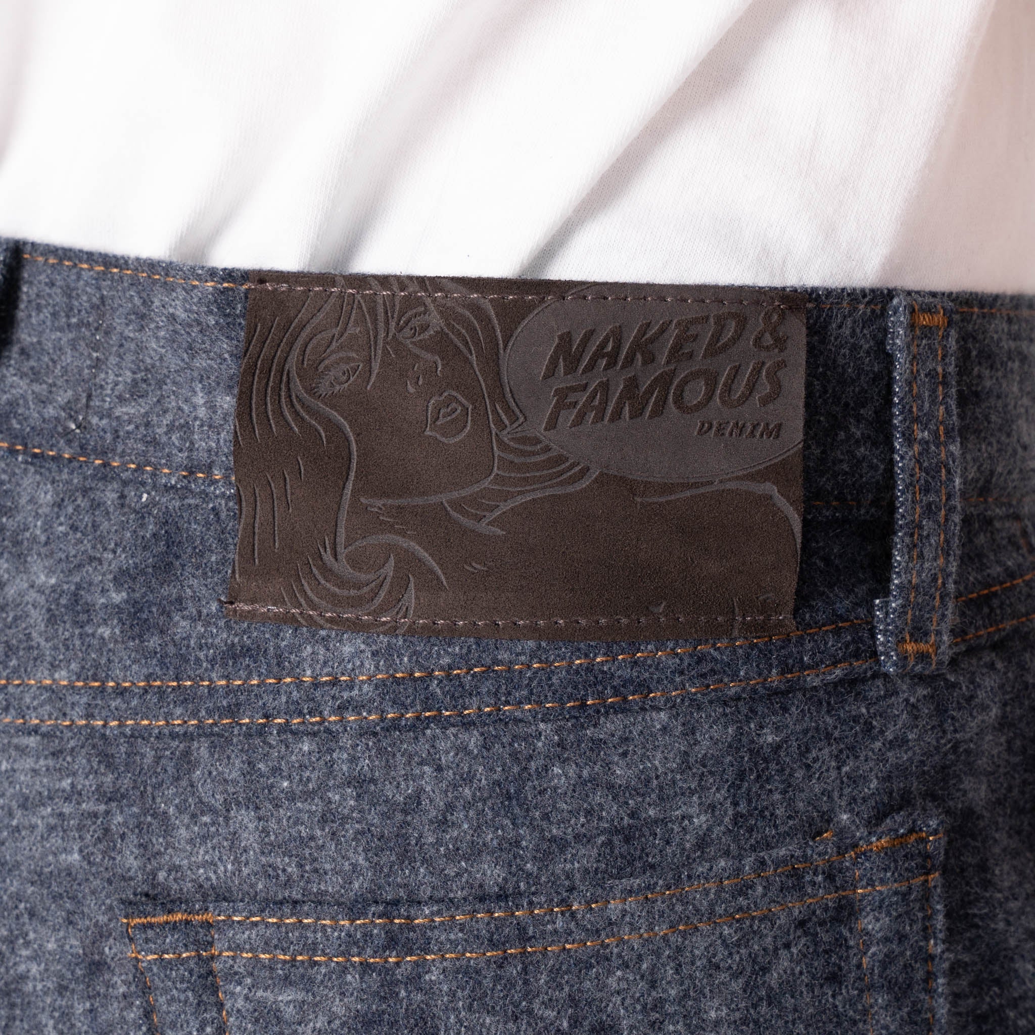 True Guy - Max Brush Selvedge - Indigo by Naked & Famous Denim