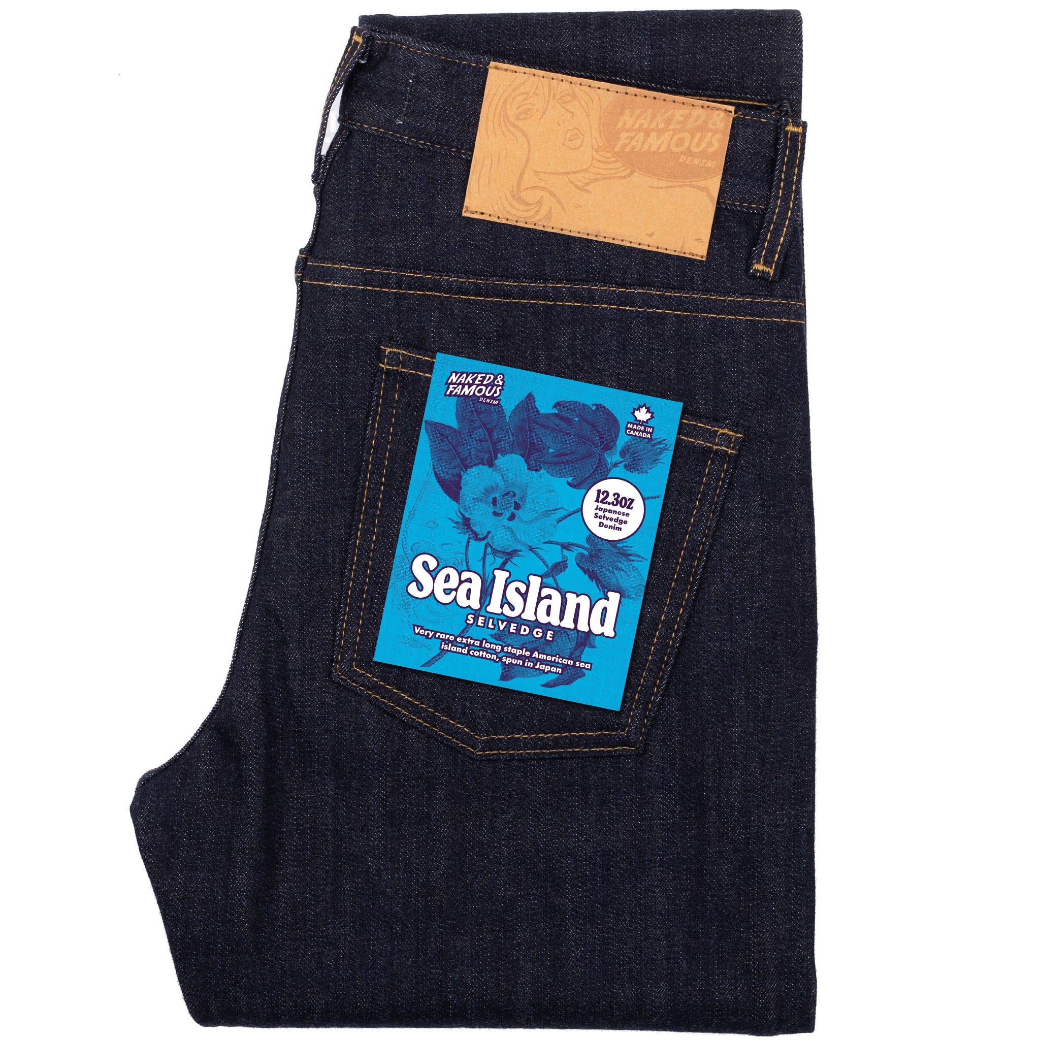 Super Guy - Sea Island Selvedge - Indigo by Naked & Famous Denim