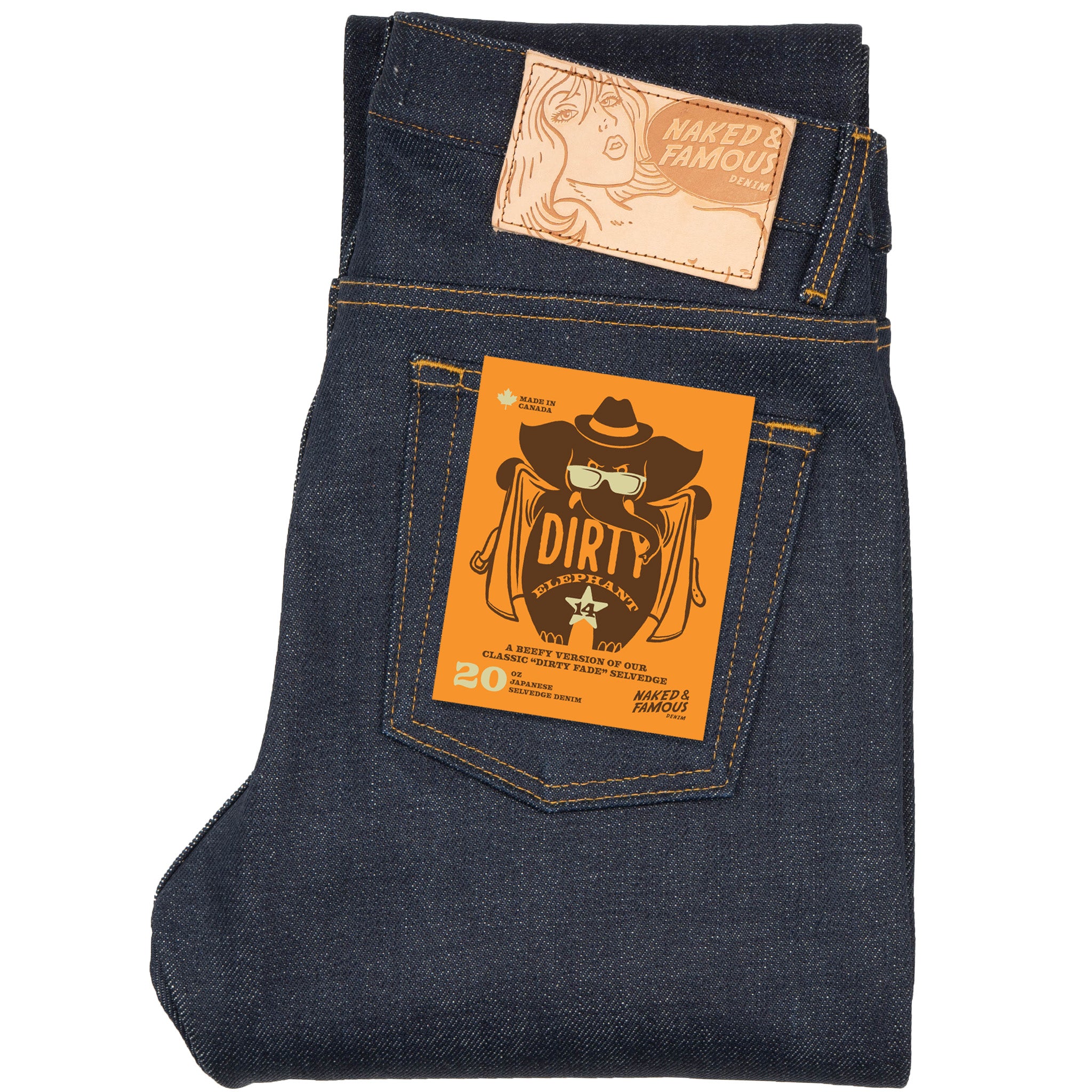 Weird Guy - Elephant 14 - Dirty Elephant Selvedge