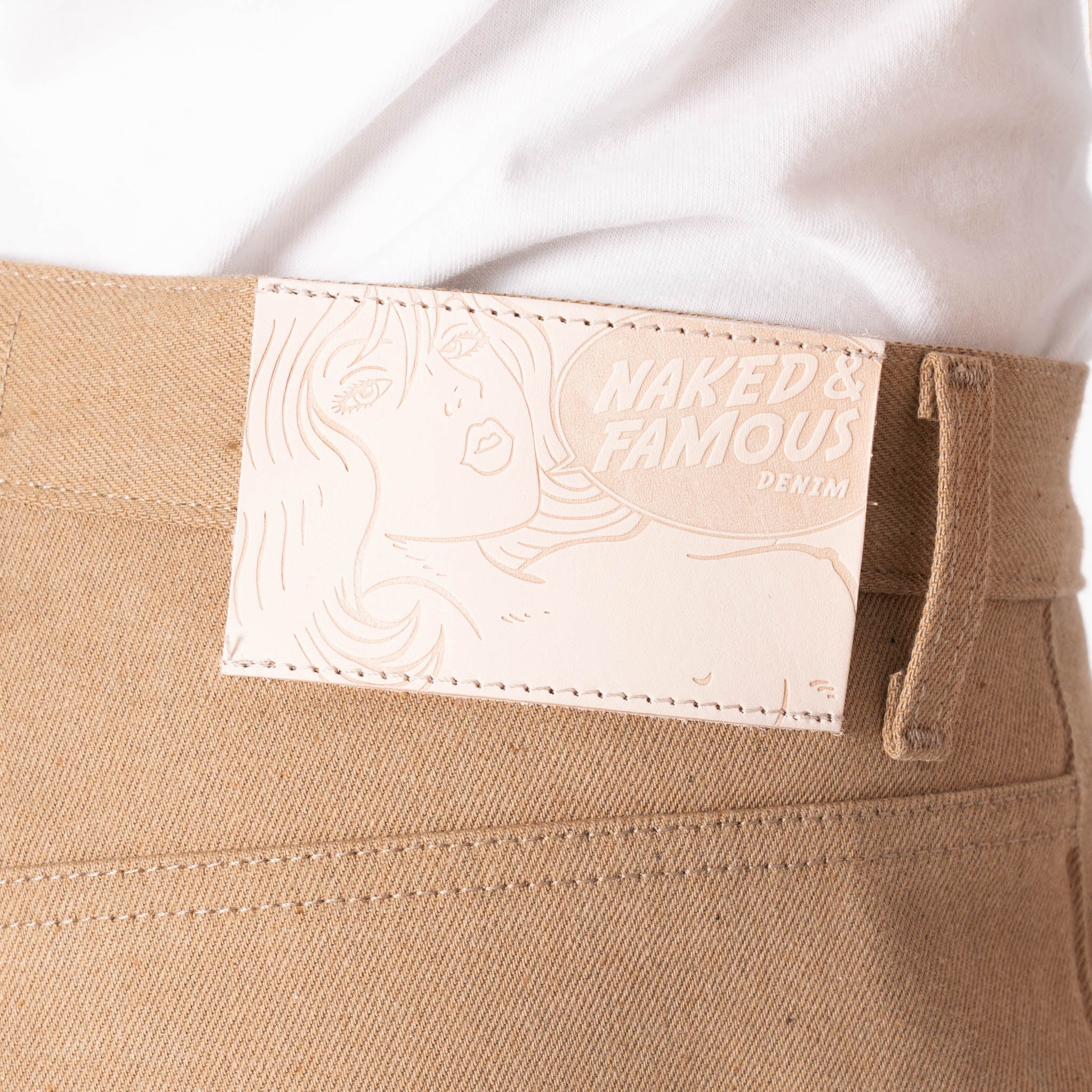Strong Guy - Brown Fox Selvedge - Brown